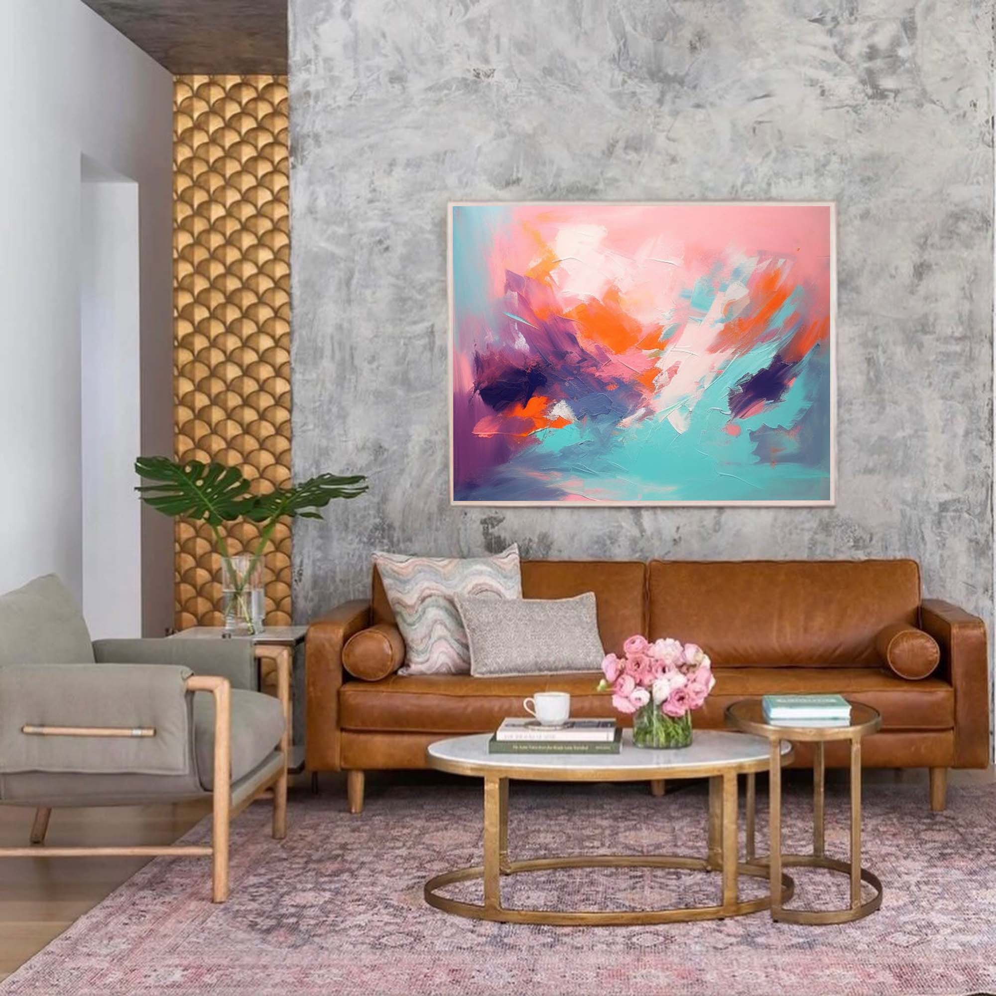 Wall Art Elegant Neutral Abstract