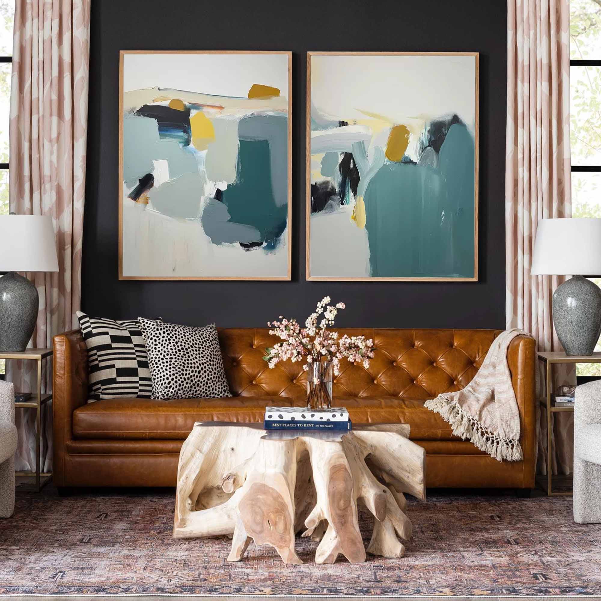 Wall Art Abstract Serene Zen Nature