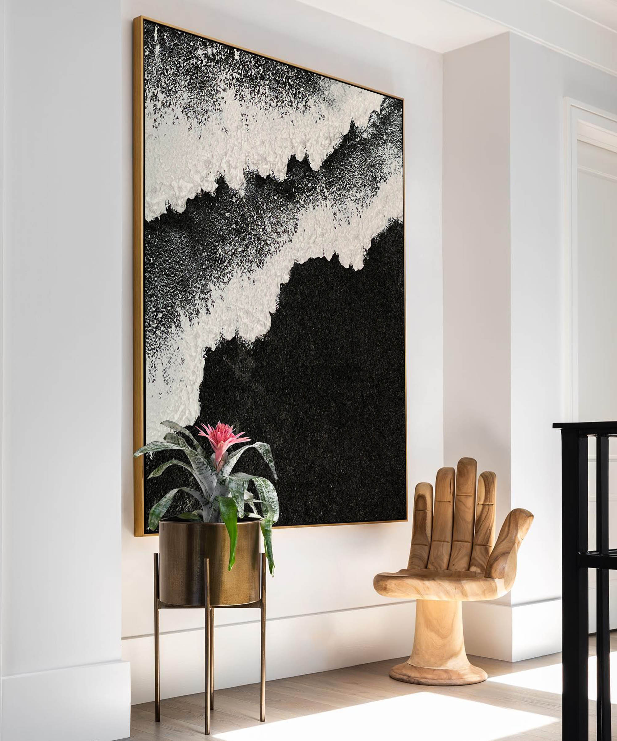 Plaster Art Texture Painting TX002 - Neutralighting