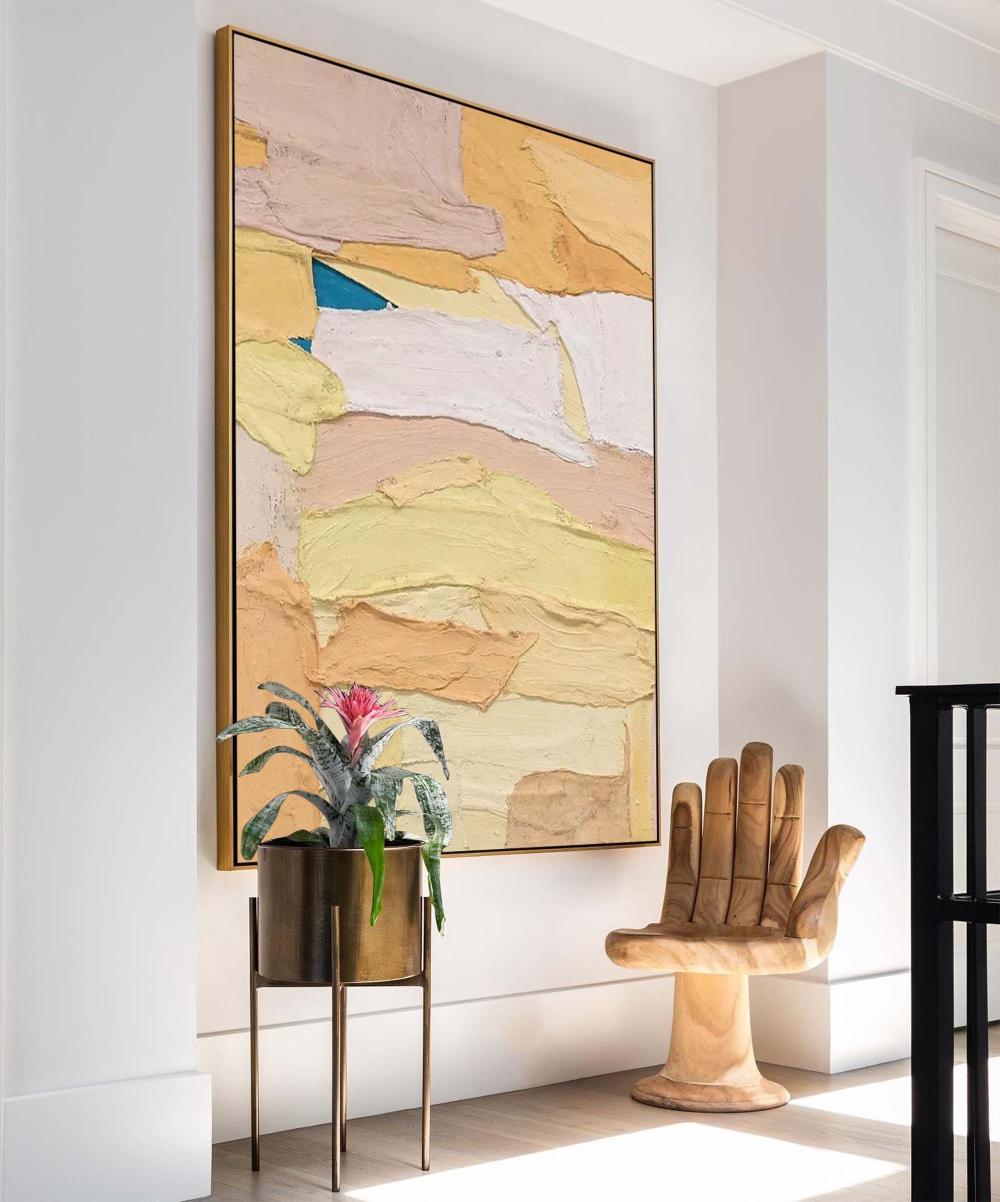 Wall Art Abstract Impasto Energetic