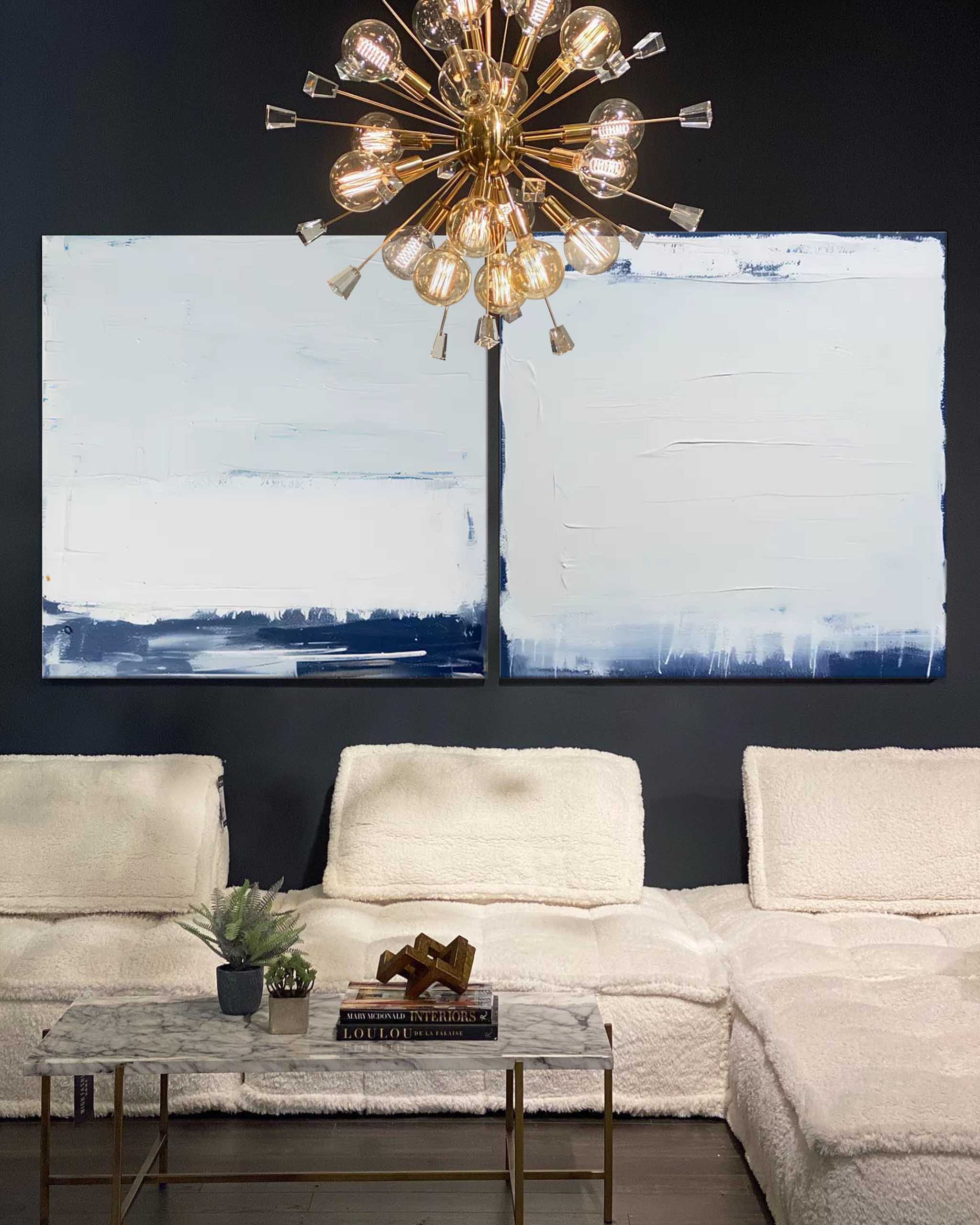 Wall Art Abstract Serene Calm Moody