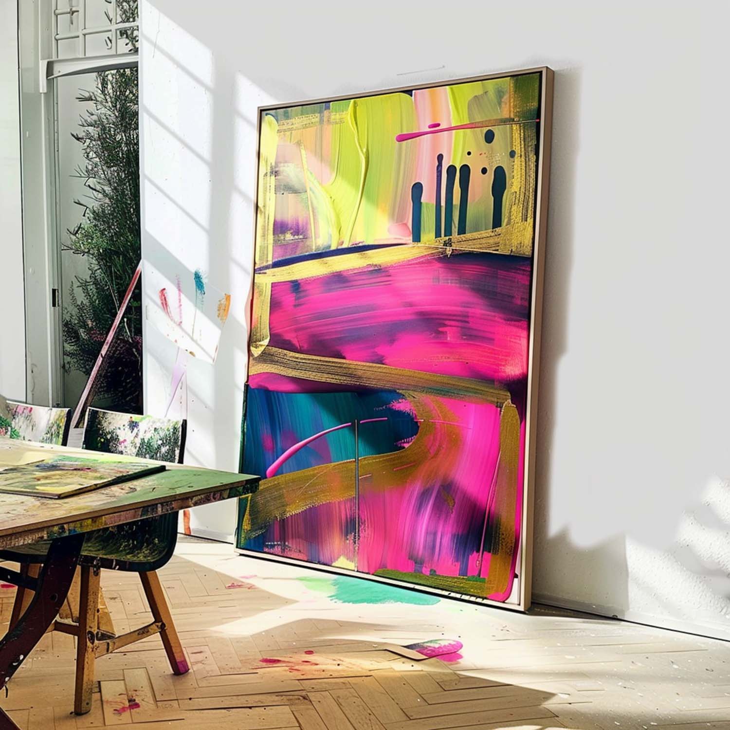 Ruby Colorful Painting - Letslighting