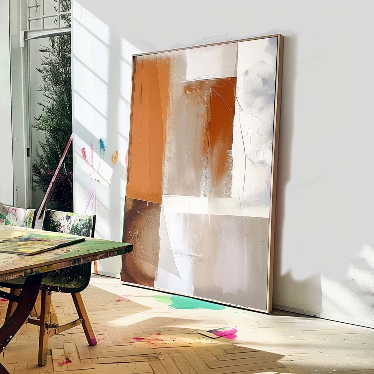 Contemporary Minimalist Art MA112 - Neutralighting