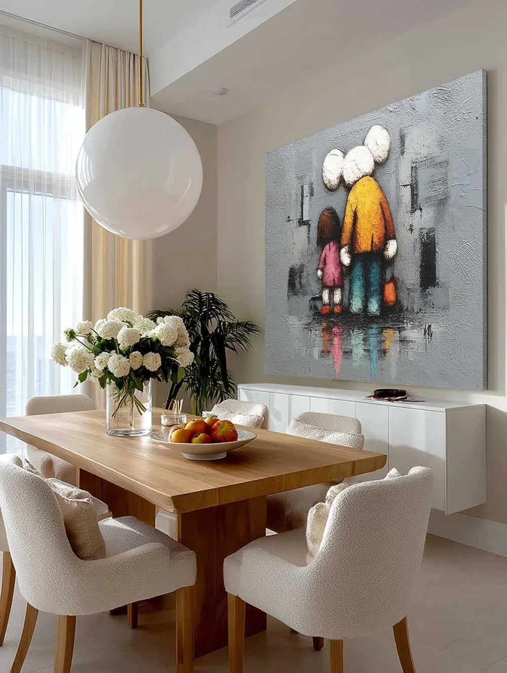 Wall Art Heartfelt Kaws Companion