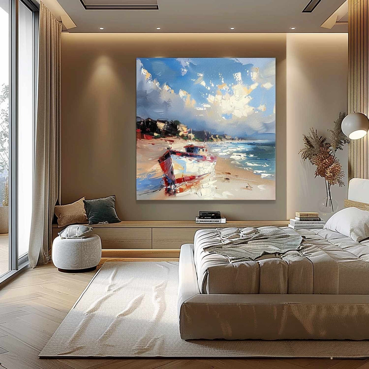 Wall Art Palette Knife Impasto