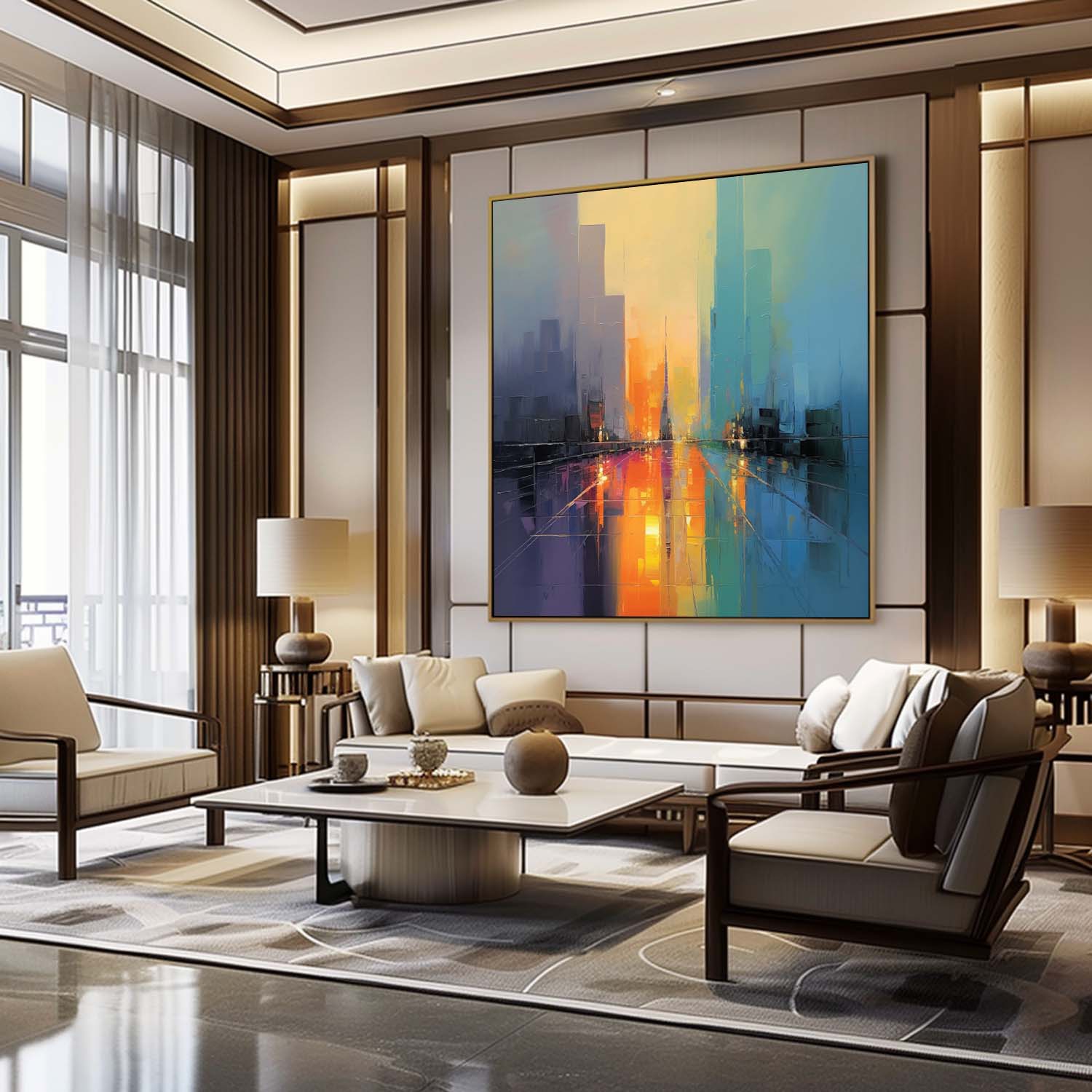 Colorful Painting CA139 - Neutralighting
