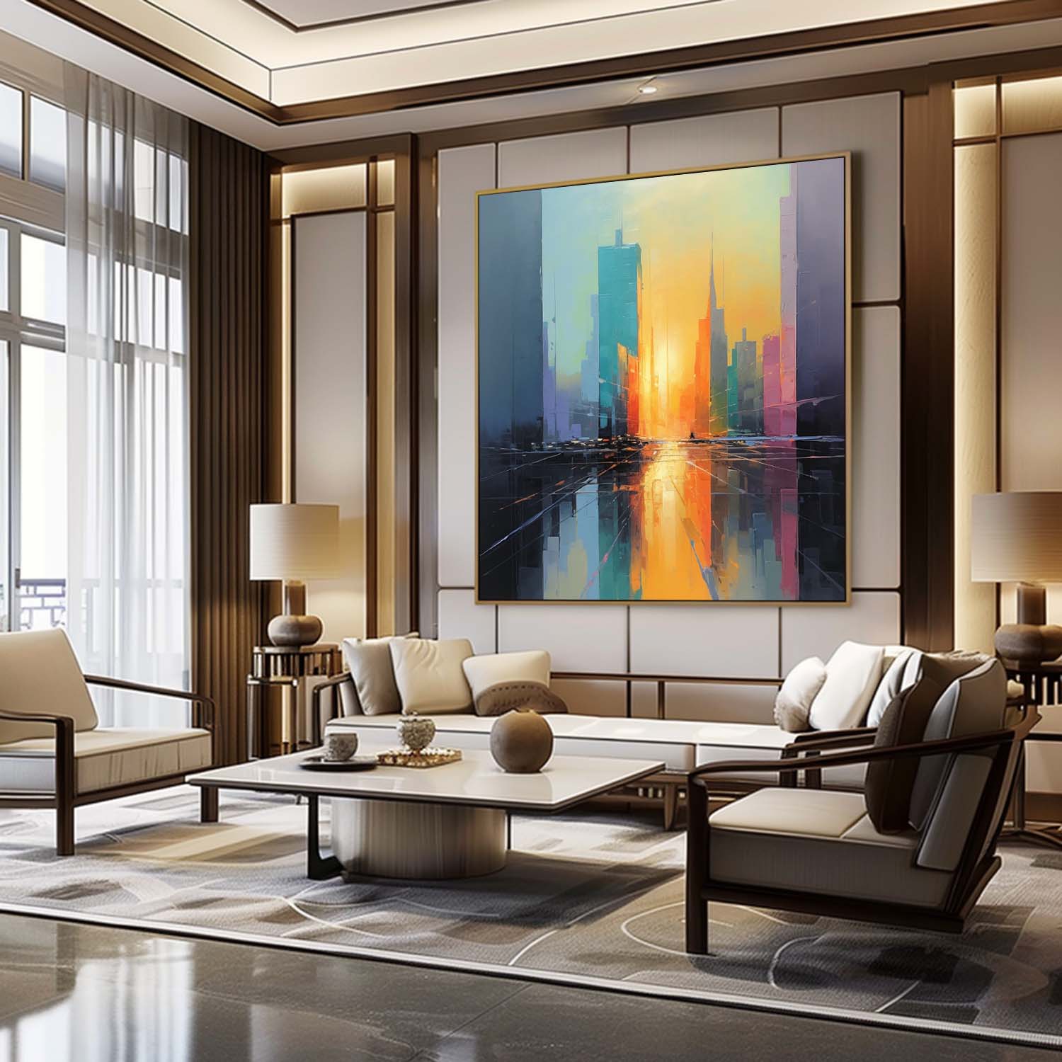 Colorful Painting CA140 - Neutralighting