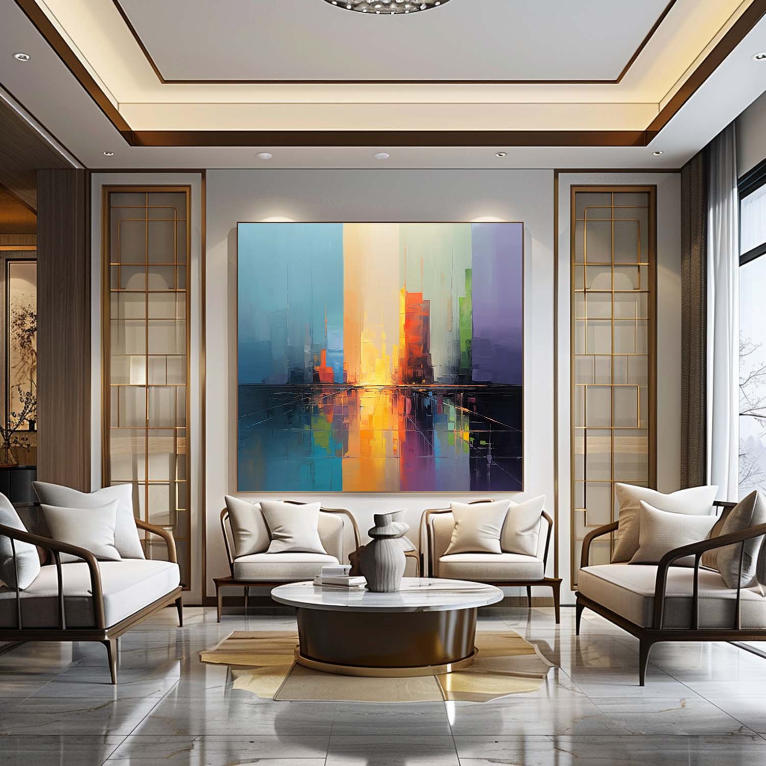Colorful Painting CA138 - Neutralighting