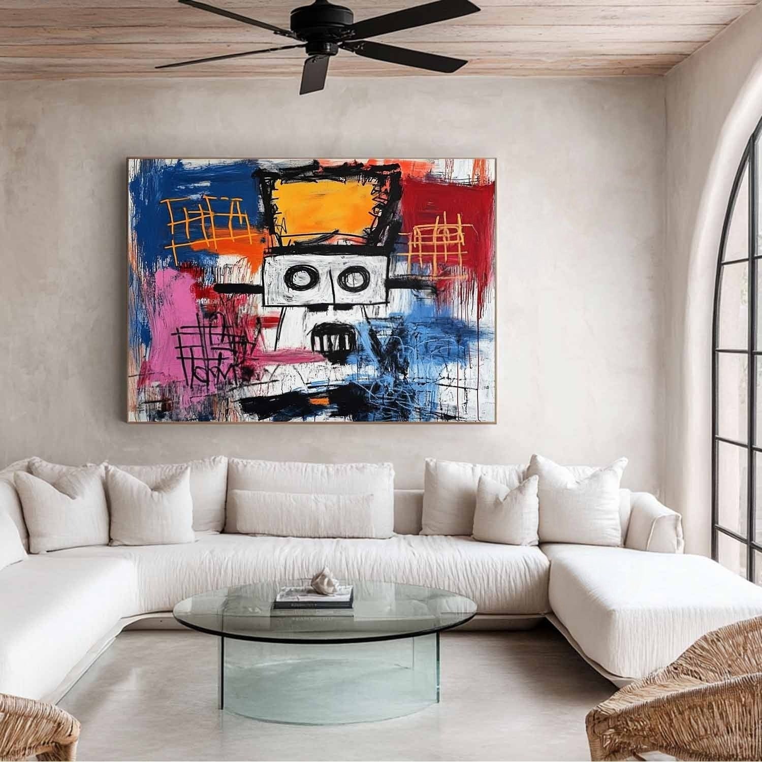 Wall Art Horizontal Neo Expressionist