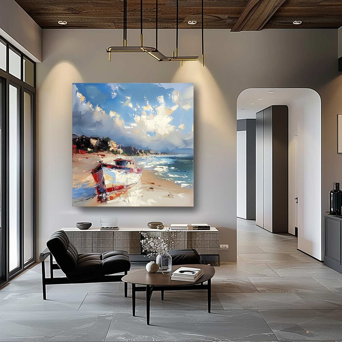 Wall Art Palette Knife Impasto