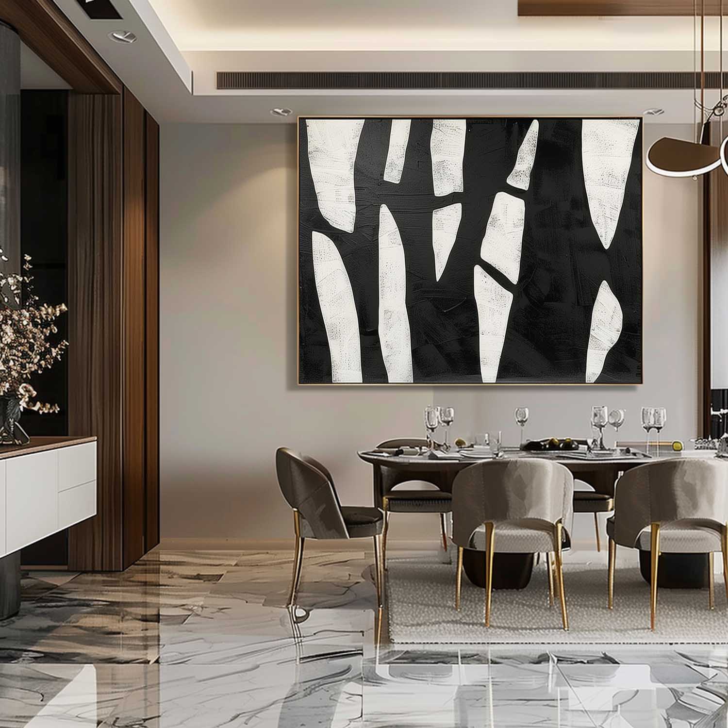 Contemporary Minimalist Art MA099 - Neutralighting