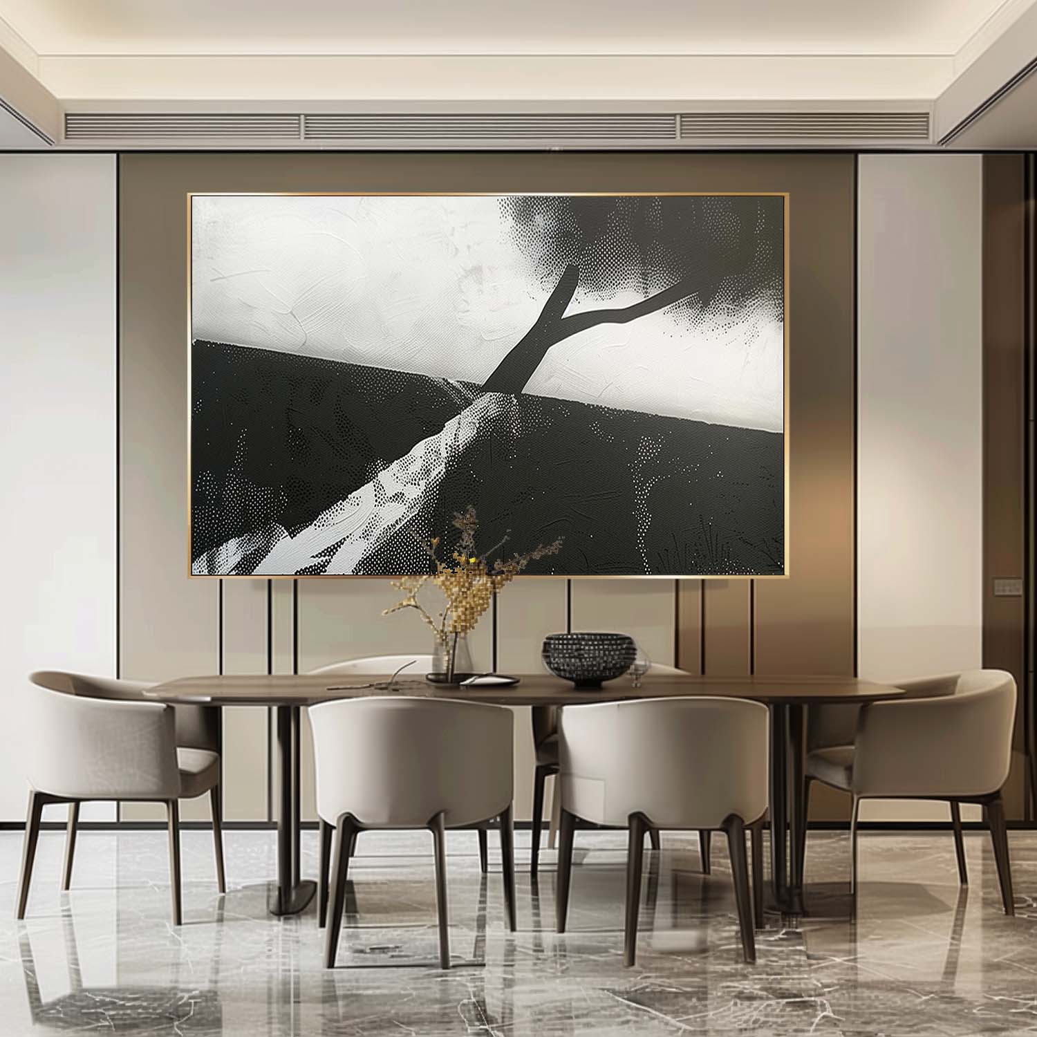 CONTEMPORARY MINIMALIST ART MA102 - Neutralighting