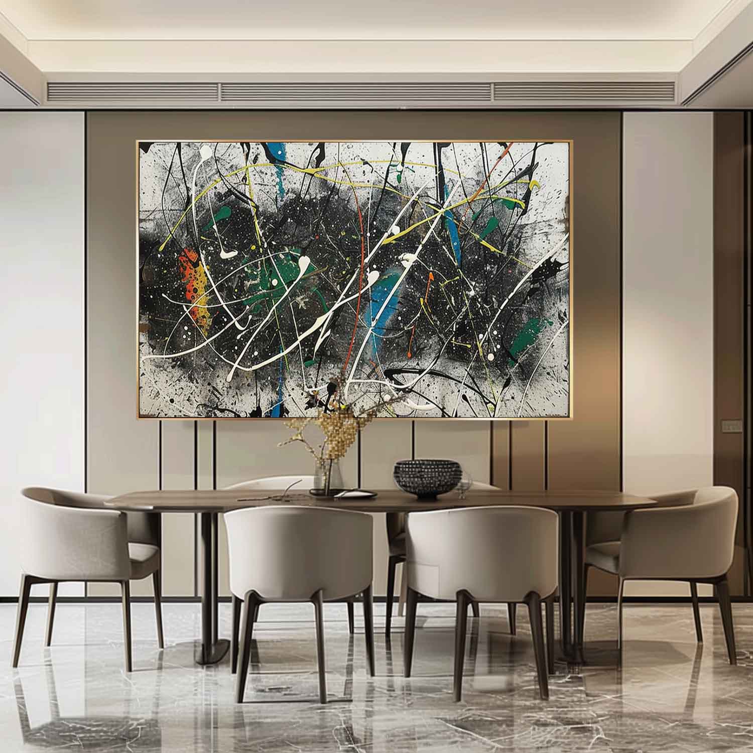 Abstract Expressionist Art AEA027 - Neutralighting
