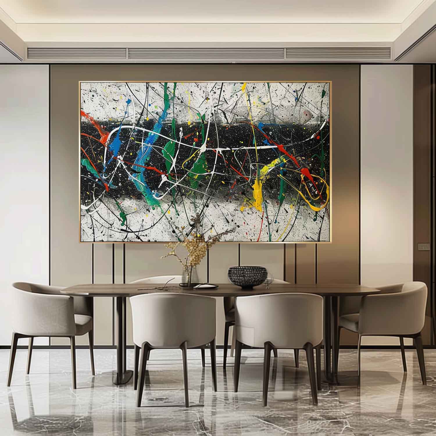 Abstract Expressionist Art AEA031 - Neutralighting