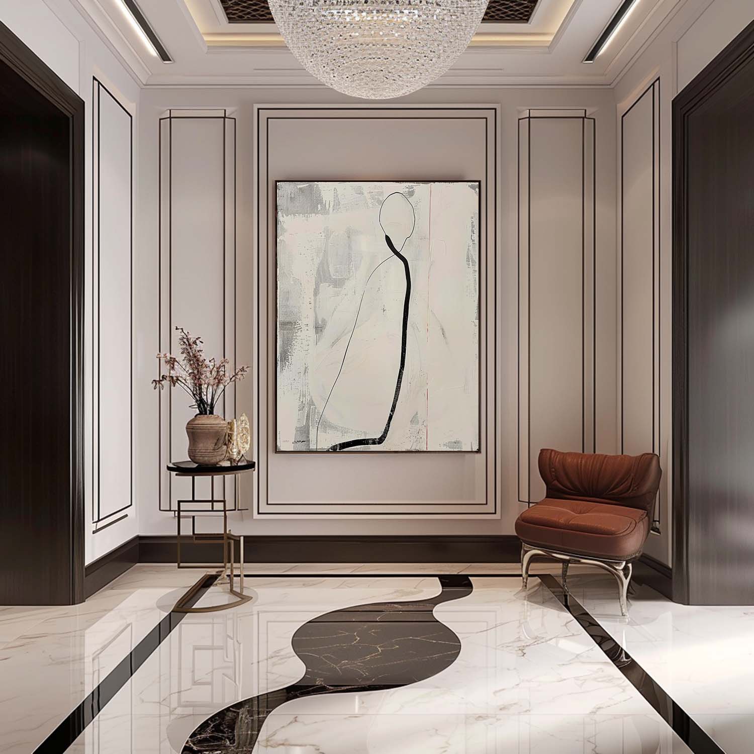 Contemporary Minimalist Art MA107 - Neutralighting