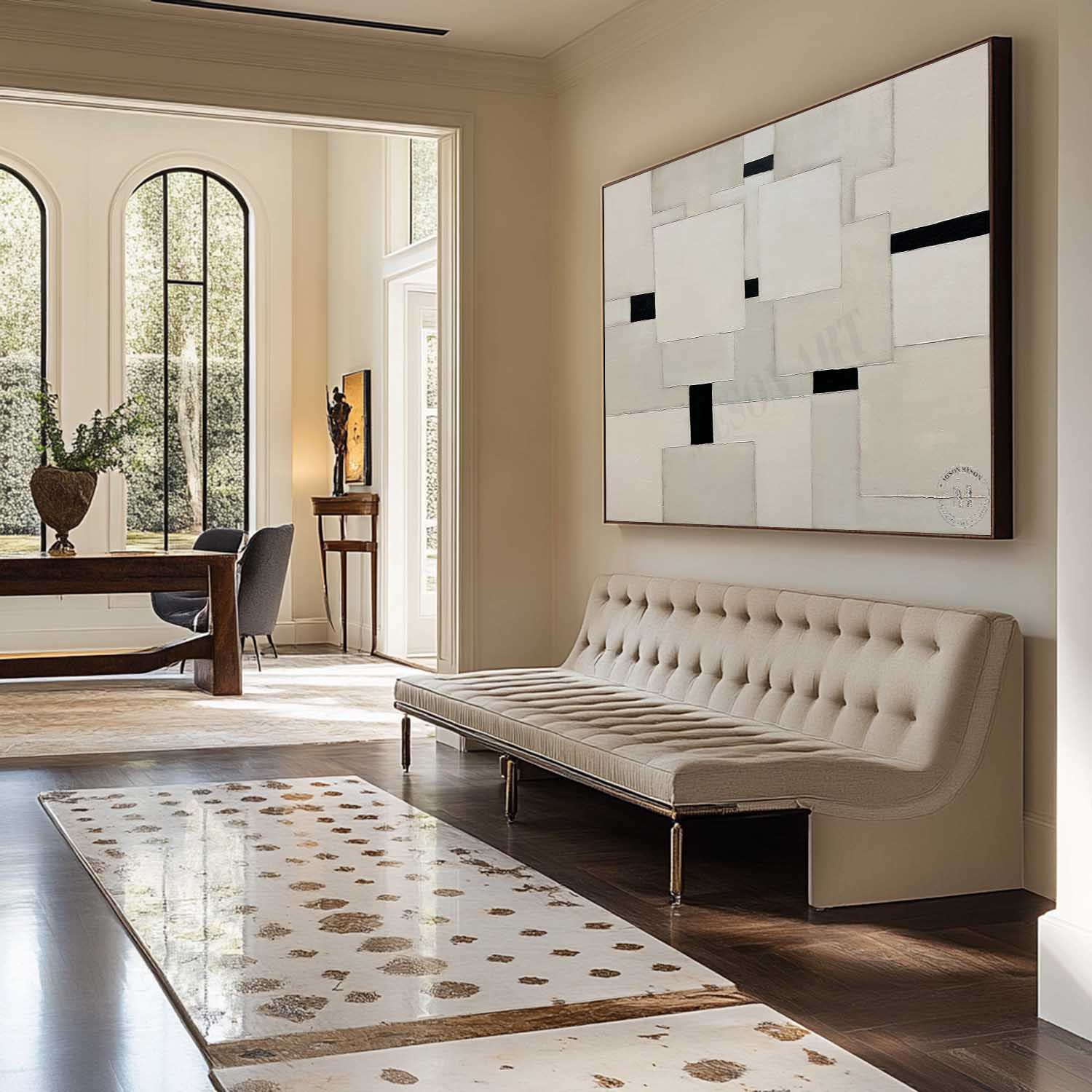 Contemporary Minimalist Art MA125 - Neutralighting