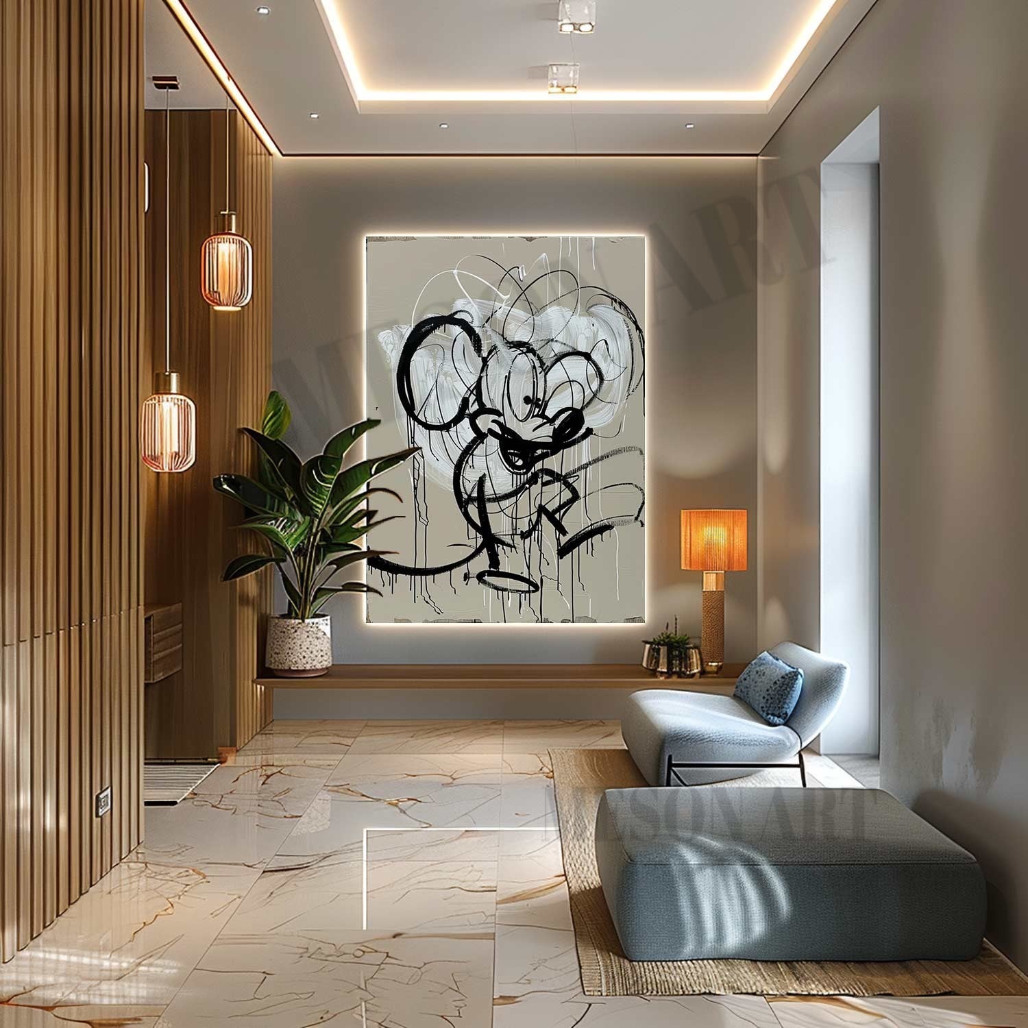 Pop Art Canvas PAC060 - Neutralighting