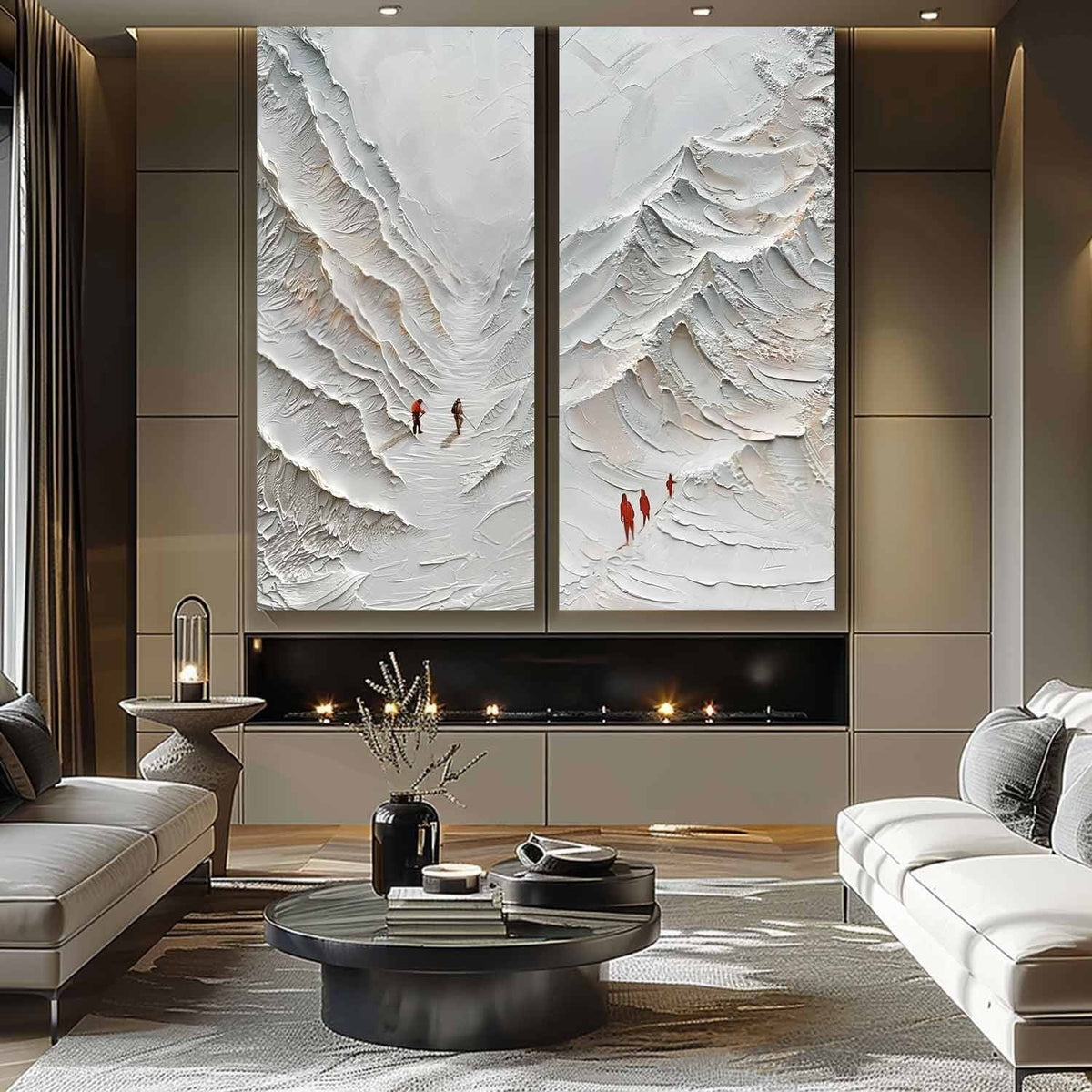 Wall Art Dramatic Textured Dimensional