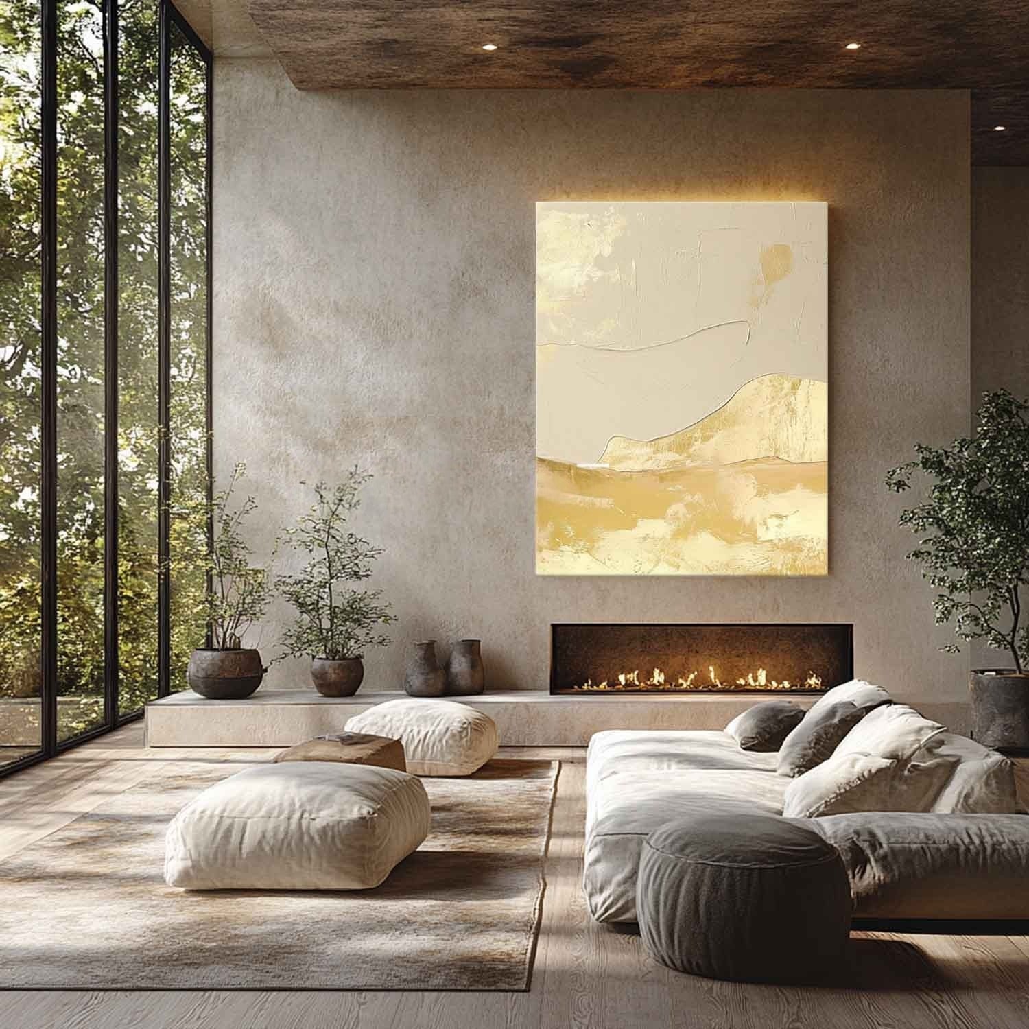 Wall Art Luxe Textured Sculptural