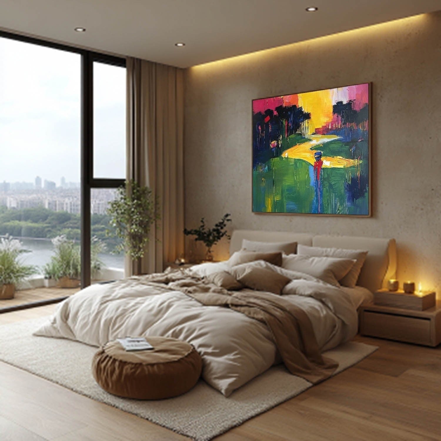 Wall Art Horizontal Golf Course Landscape