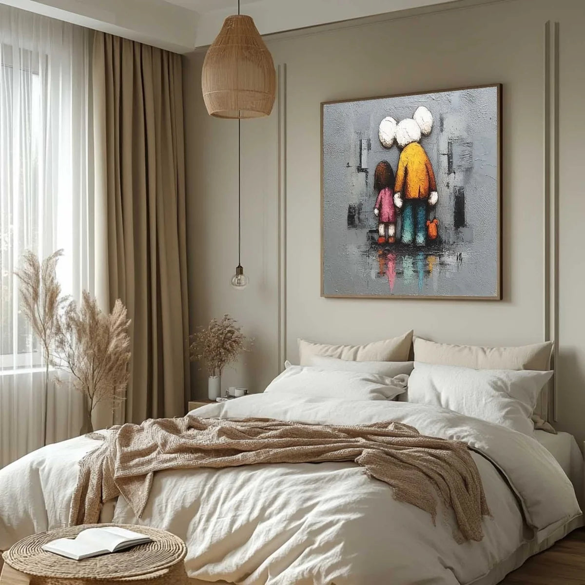 Wall Art Heartfelt Kaws Companion