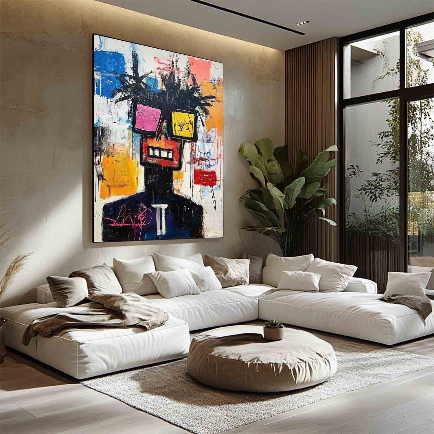 Wall Art Neo Expressionist Portrait
