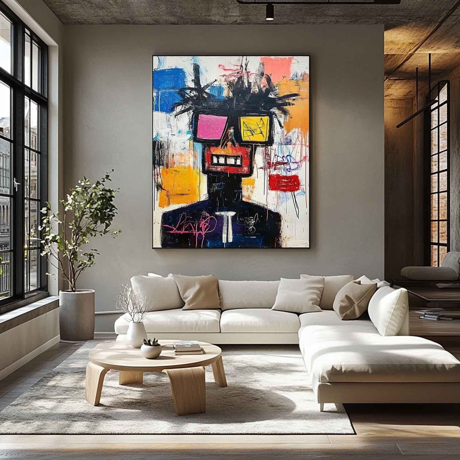 Wall Art Neo Expressionist Portrait
