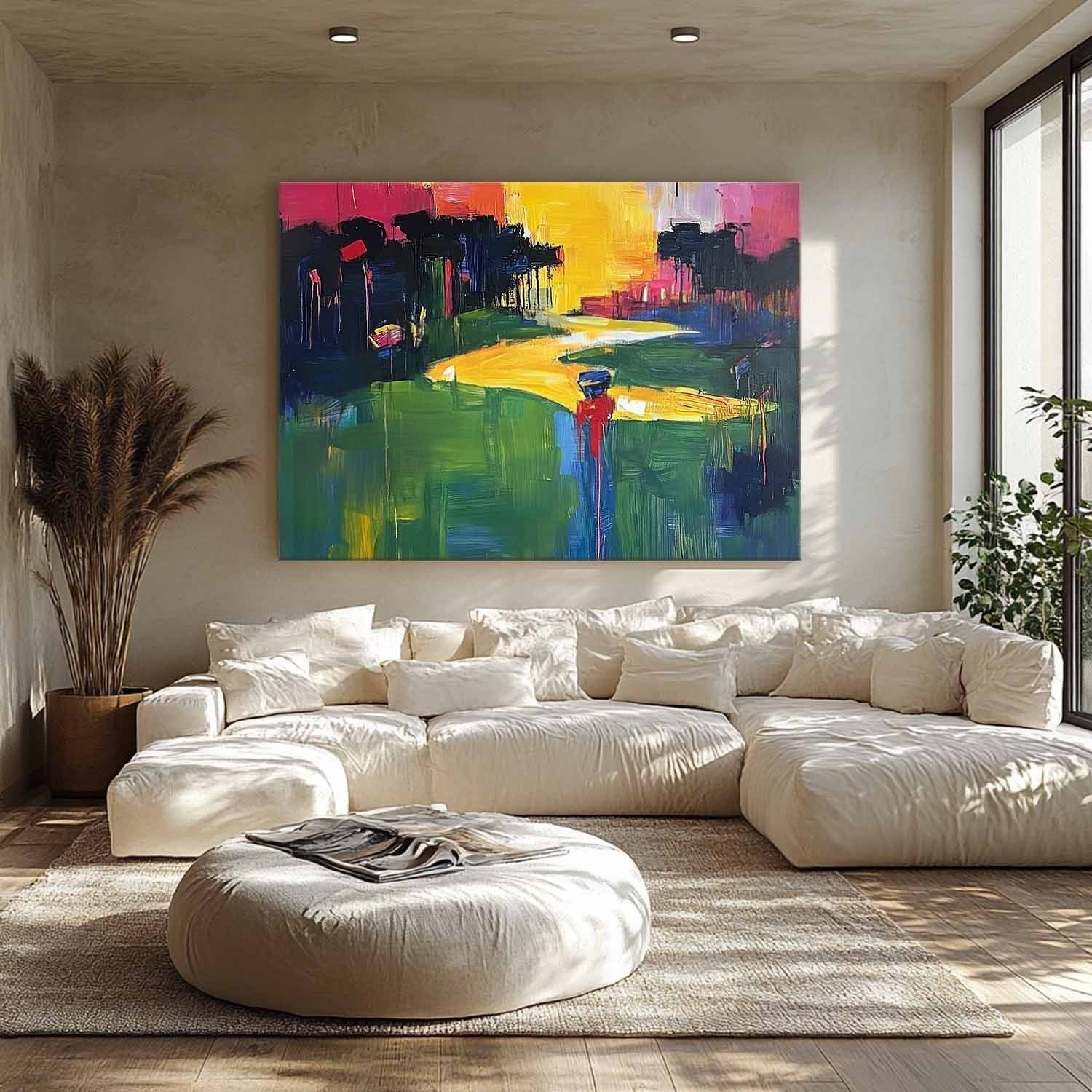 Wall Art Horizontal Golf Course Landscape