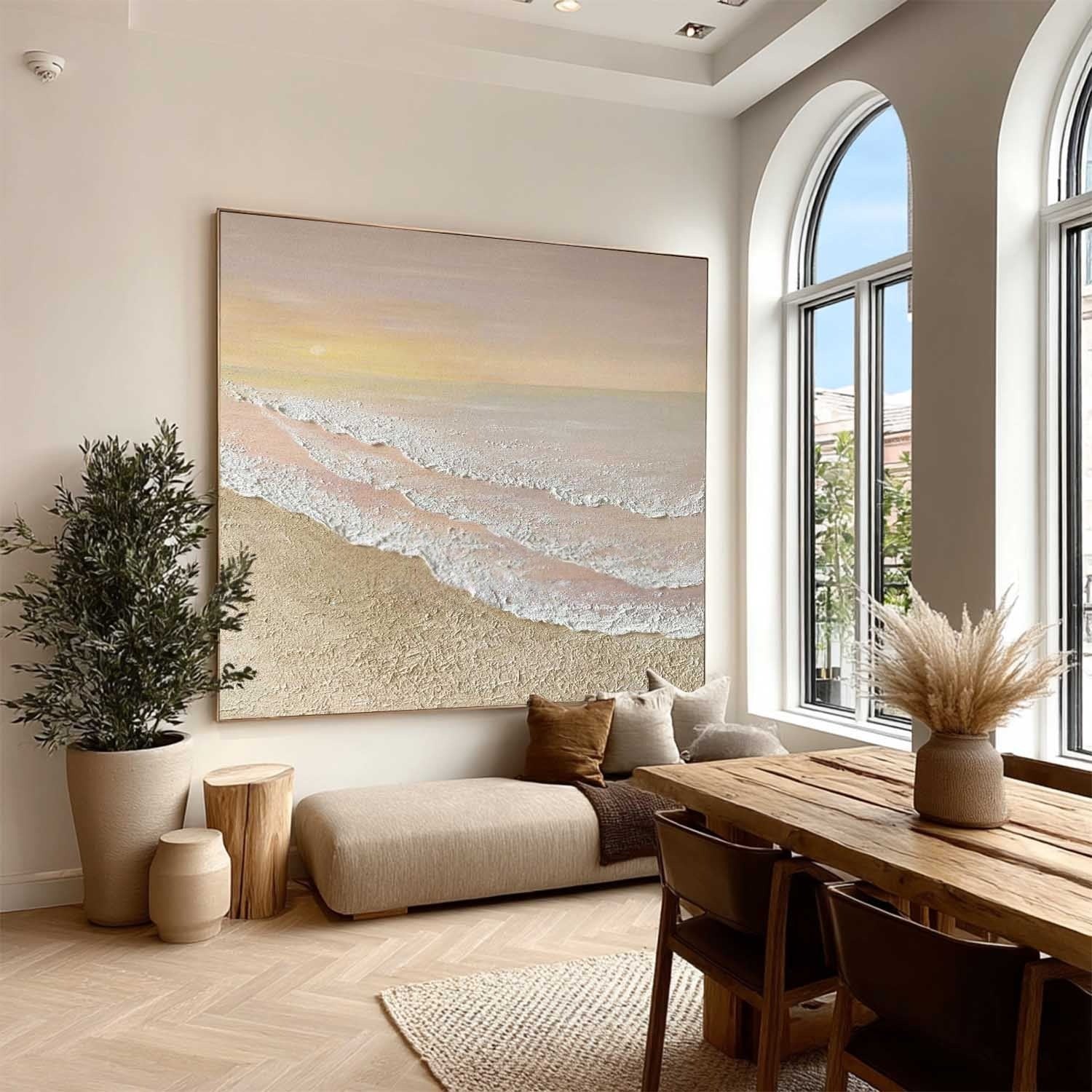 Wall Art Horizontal Coastal Sunset