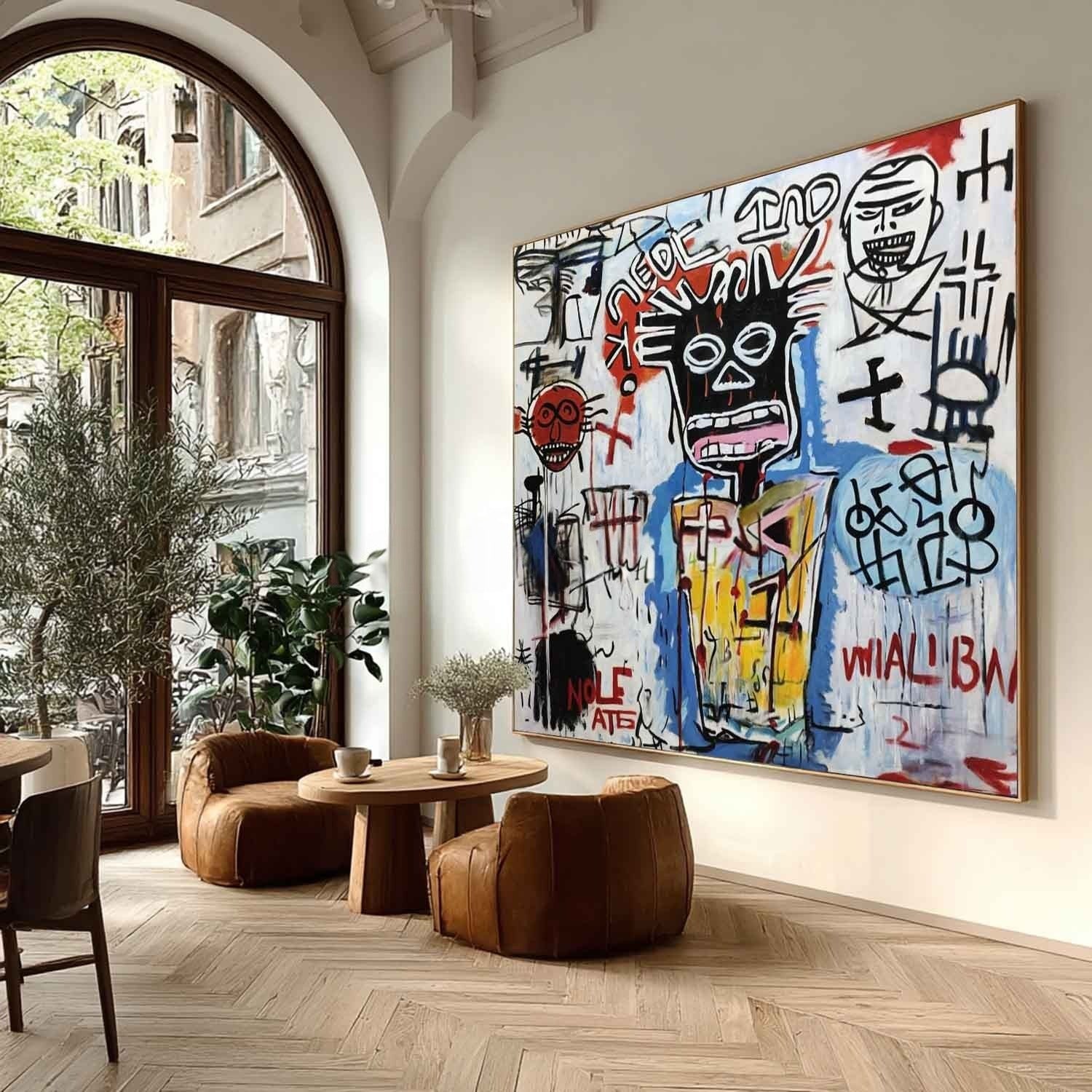 Wall Art Bold Textured Neo Expressionist