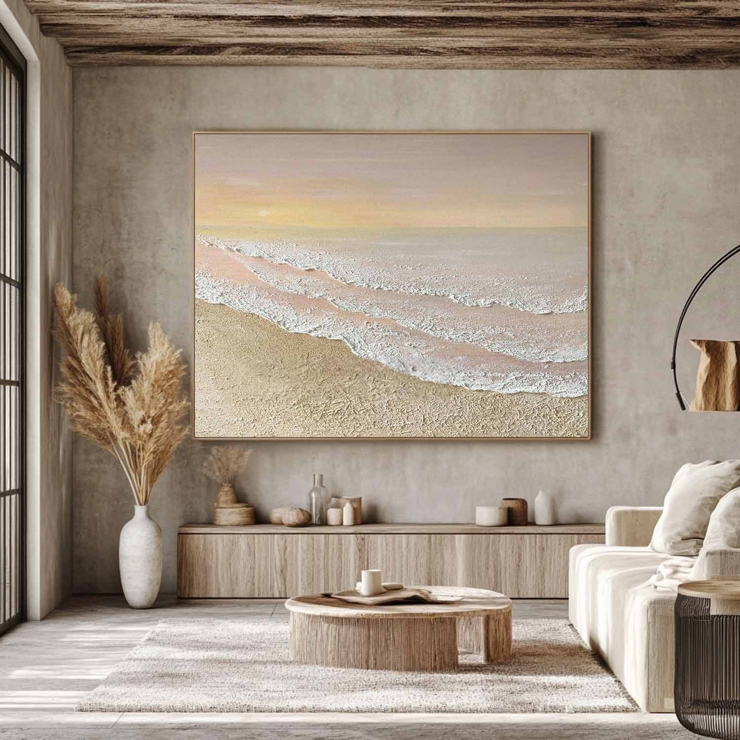Wall Art Horizontal Coastal Sunset