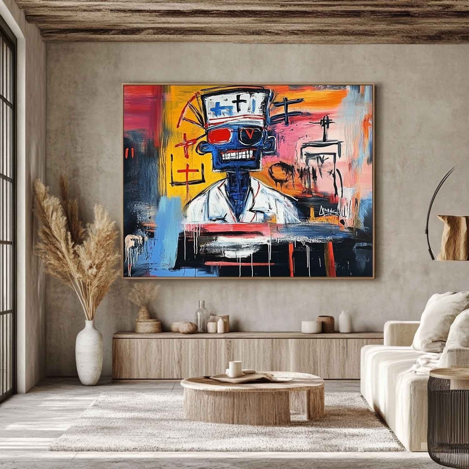 Wall Art Horizontal Neo Expressionist
