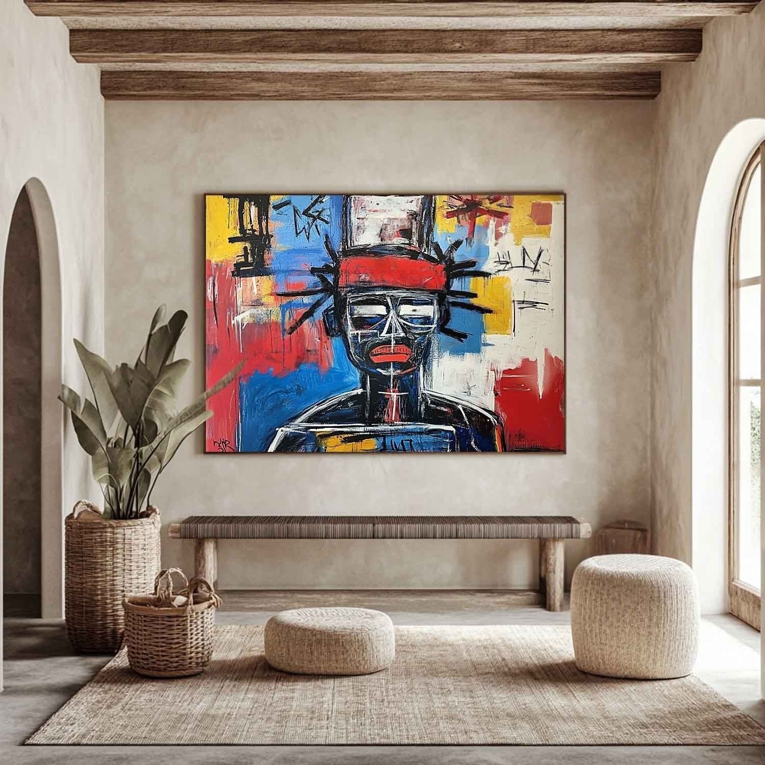 Wall Art Horizontal Neo Expressionist