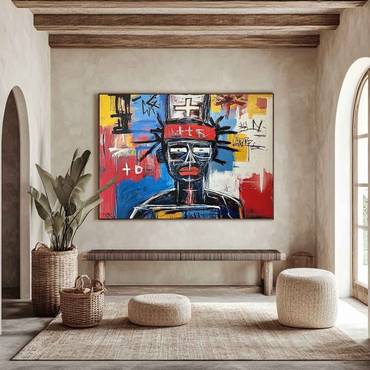 Wall Art Horizontal Neo Expressionist