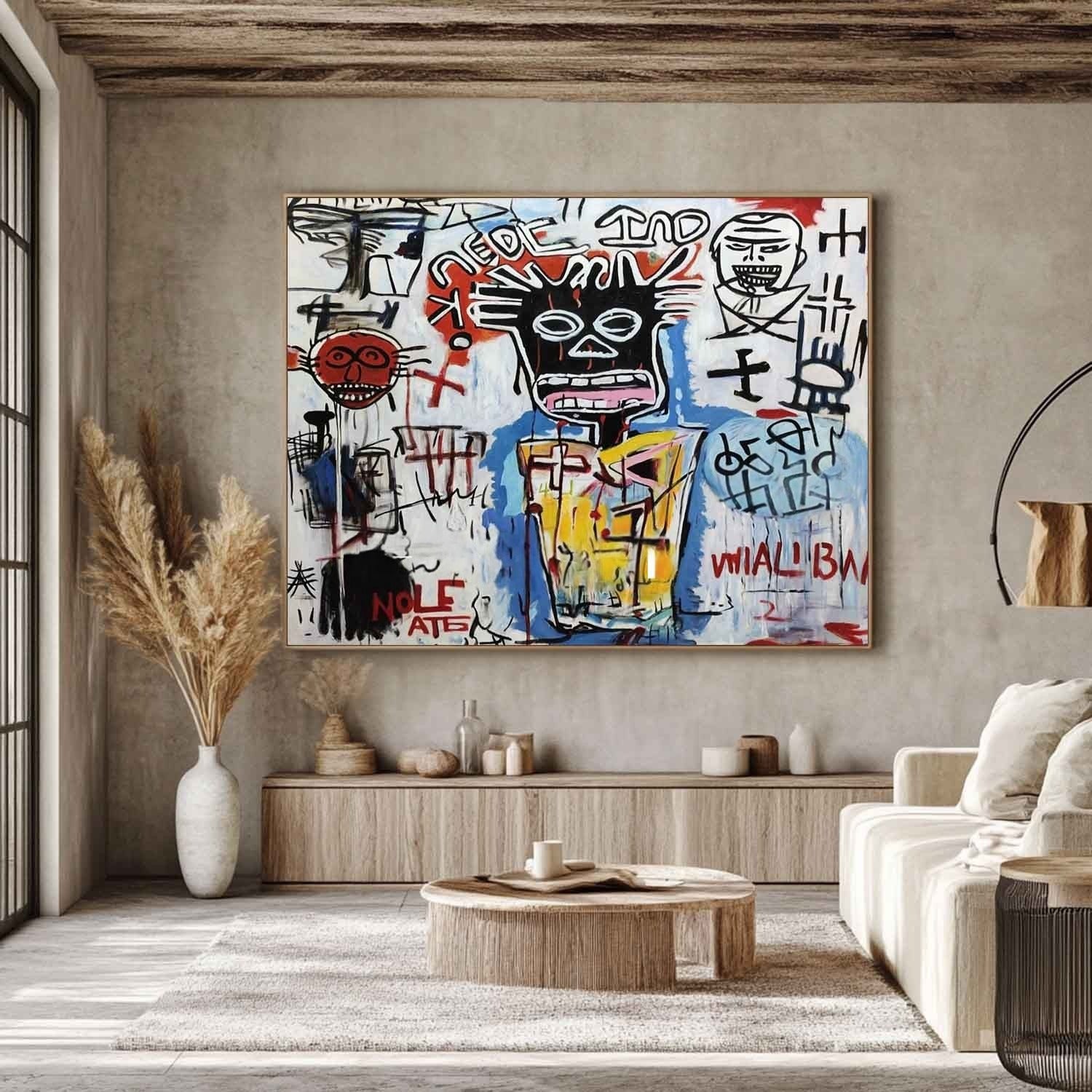 Wall Art Bold Textured Neo Expressionist