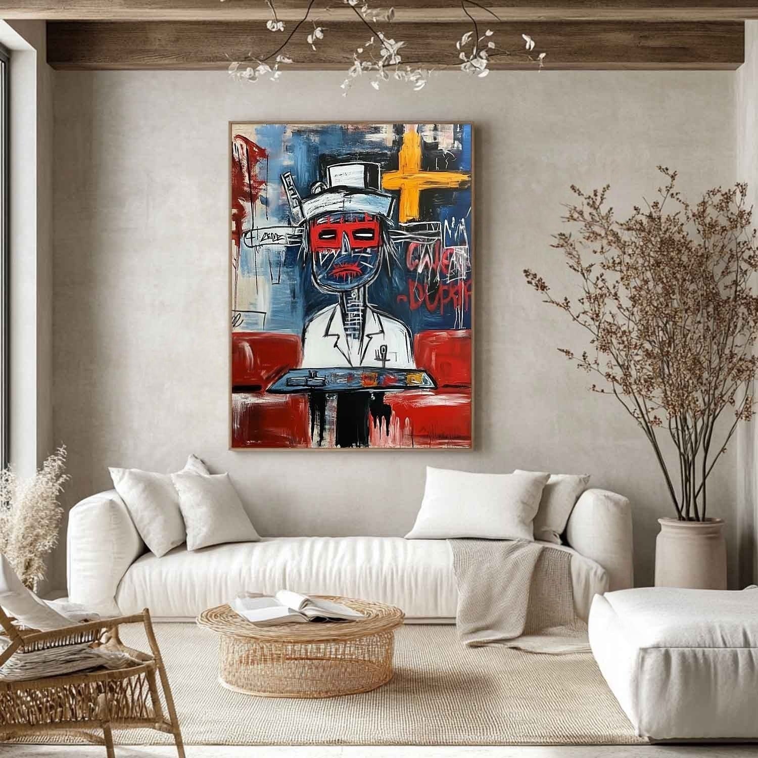 Wall Art Neo Expressionist Musician