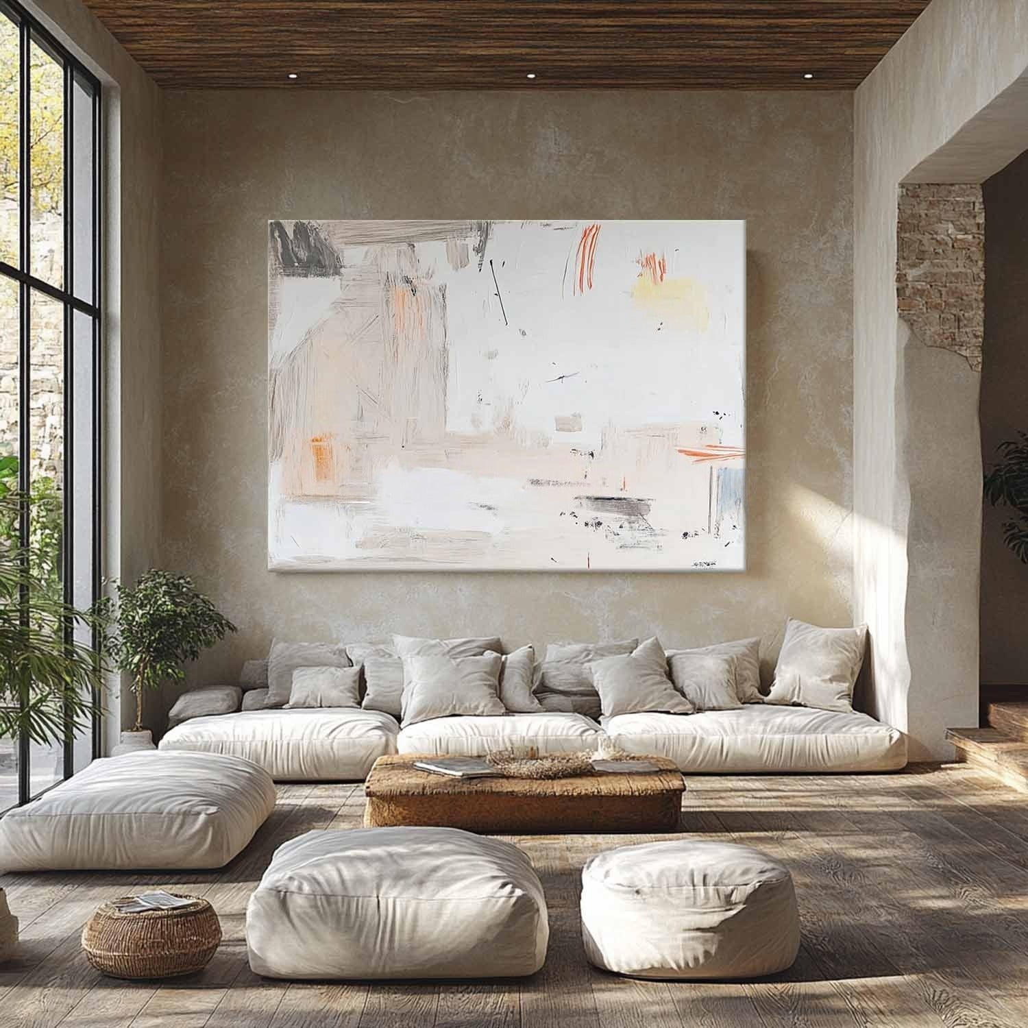 Wall Art Subtle Textured Neutral