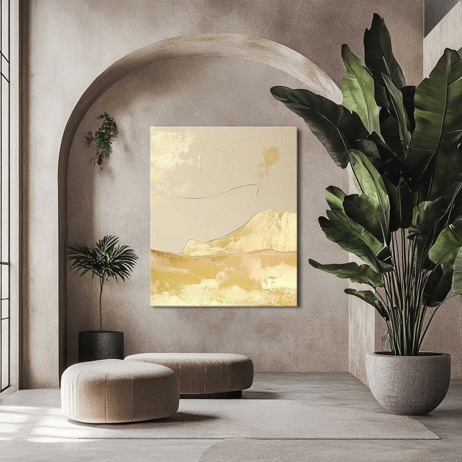 Wall Art Luxe Textured Sculptural