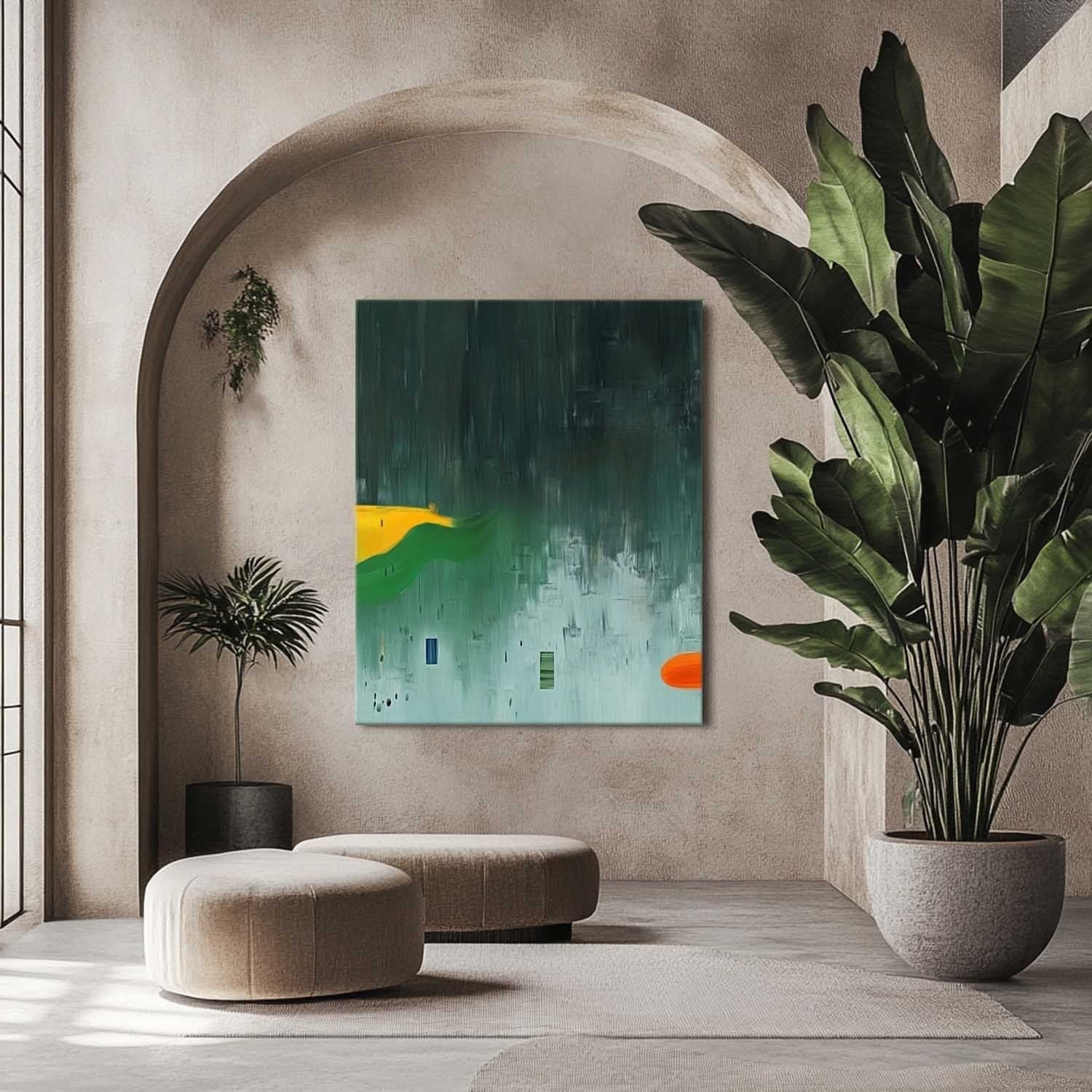 Wall Art Bold Textured Vibrant