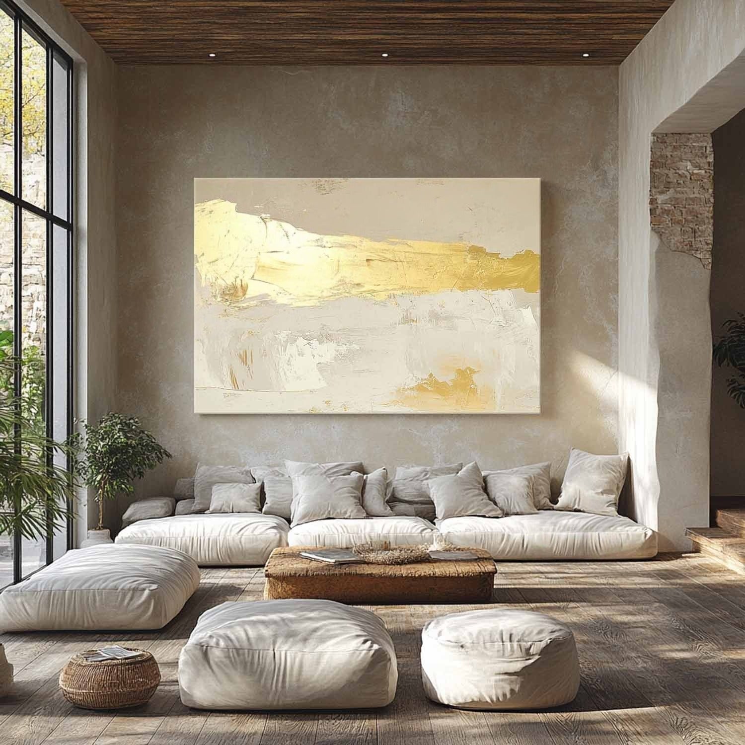 Wall Art Minimalist Textured Abstract