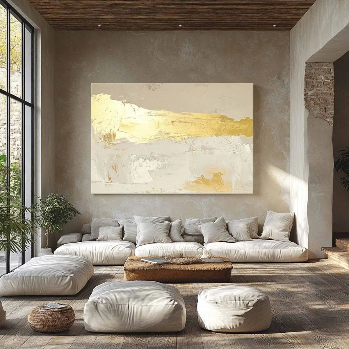 Wall Art Minimalist Textured Abstract
