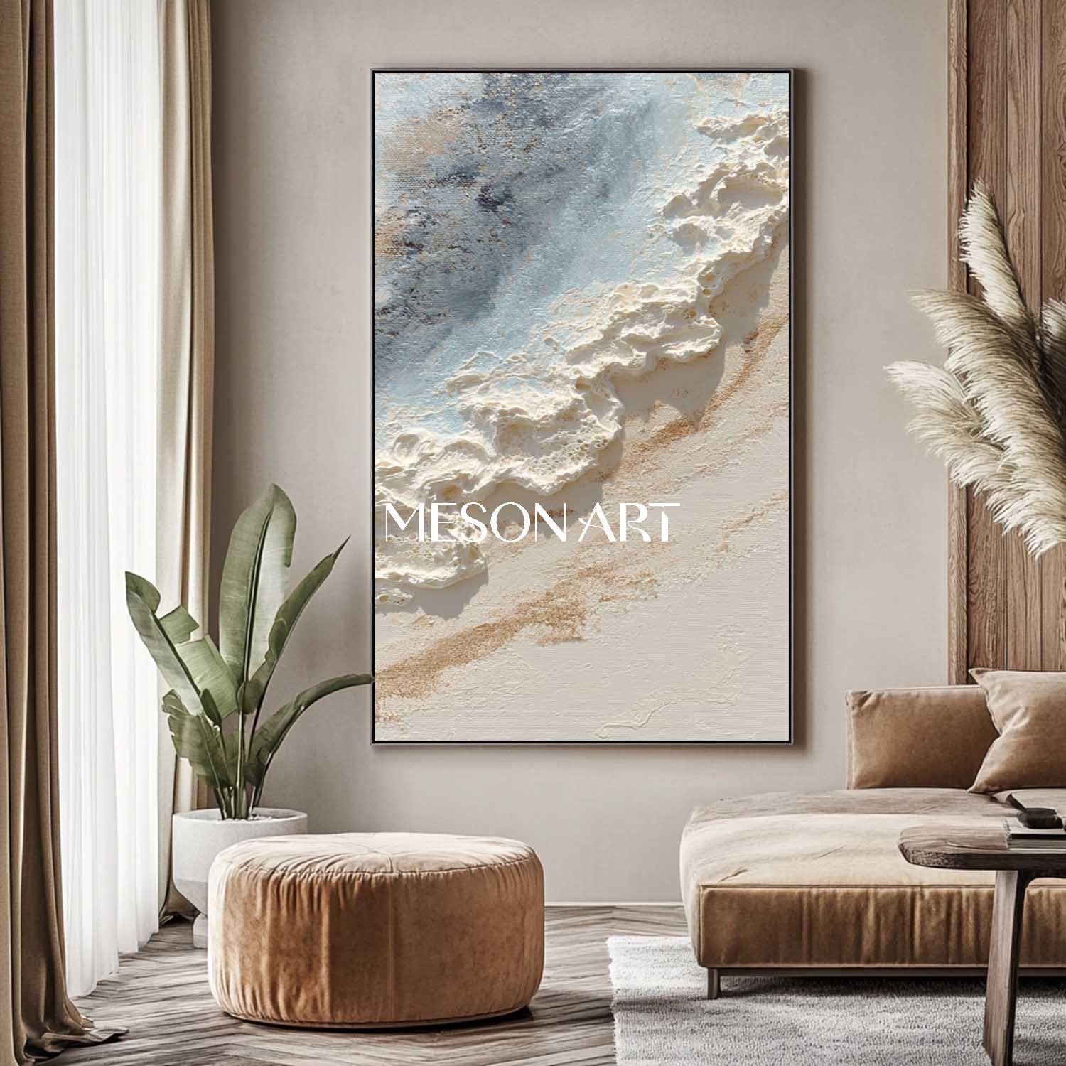 Plaster Art Texture Painting #SG459