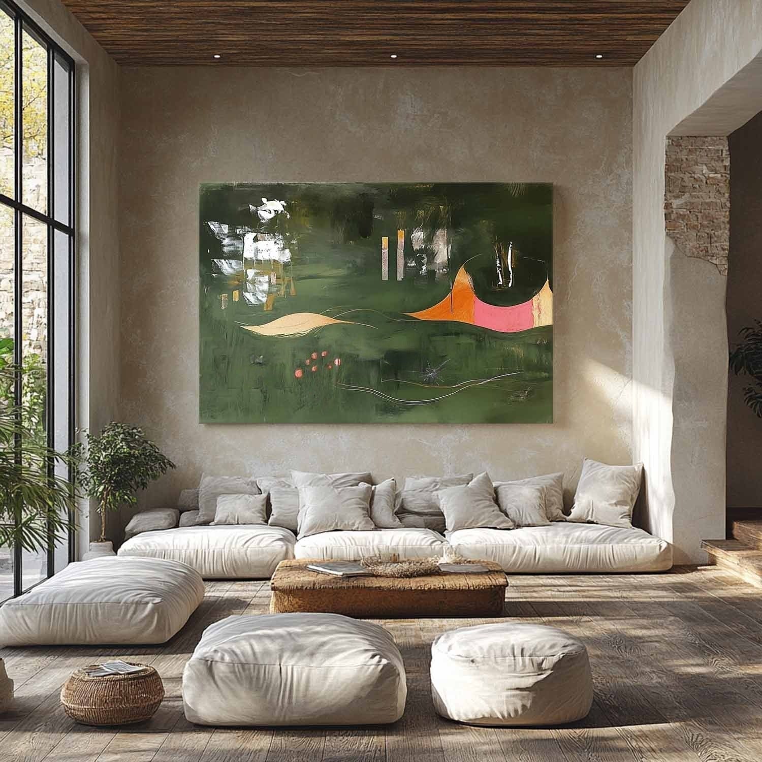 Wall Art Rectangle Abstract Landscape Inspired