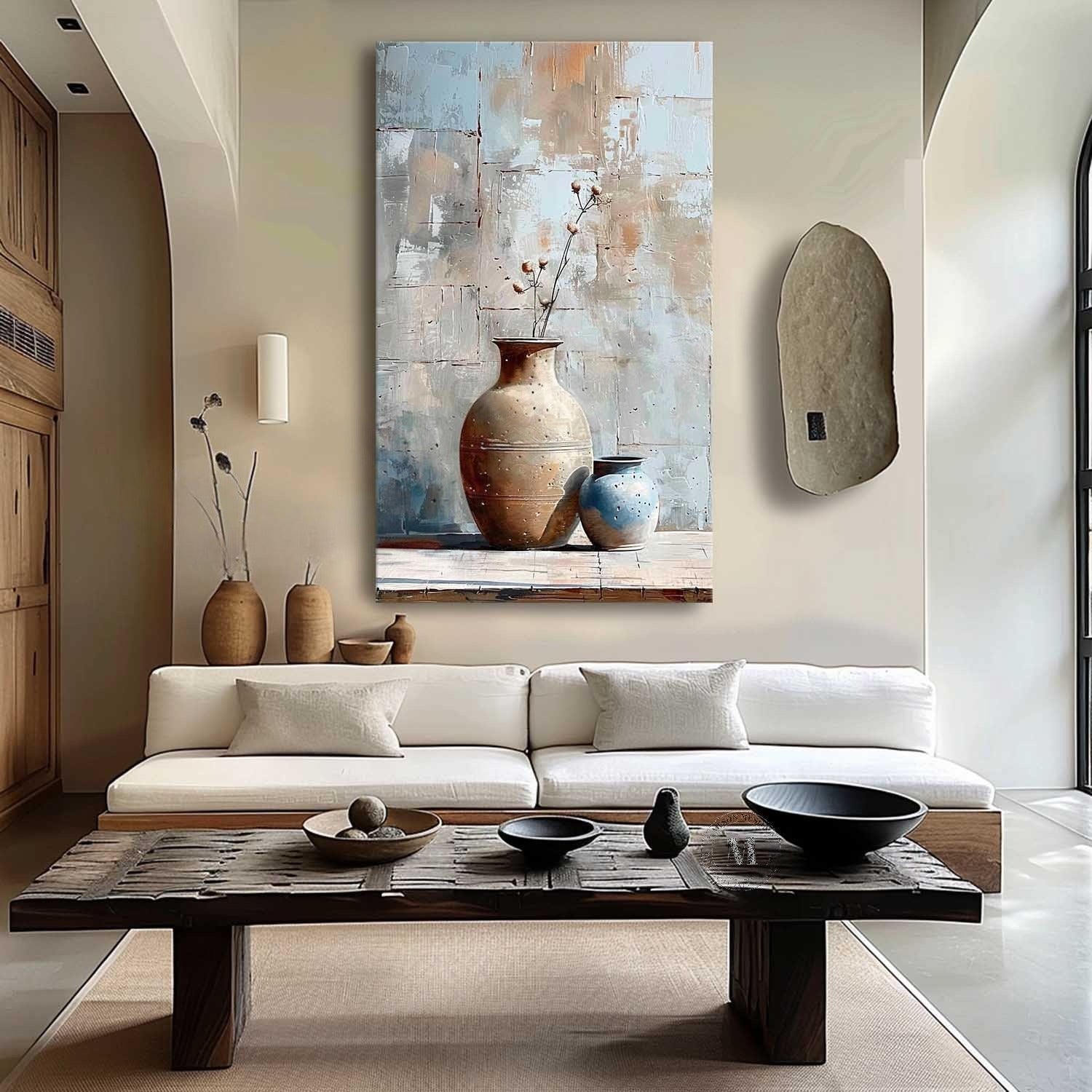 Wall Art Vertical Wabi-Sabi Still Life