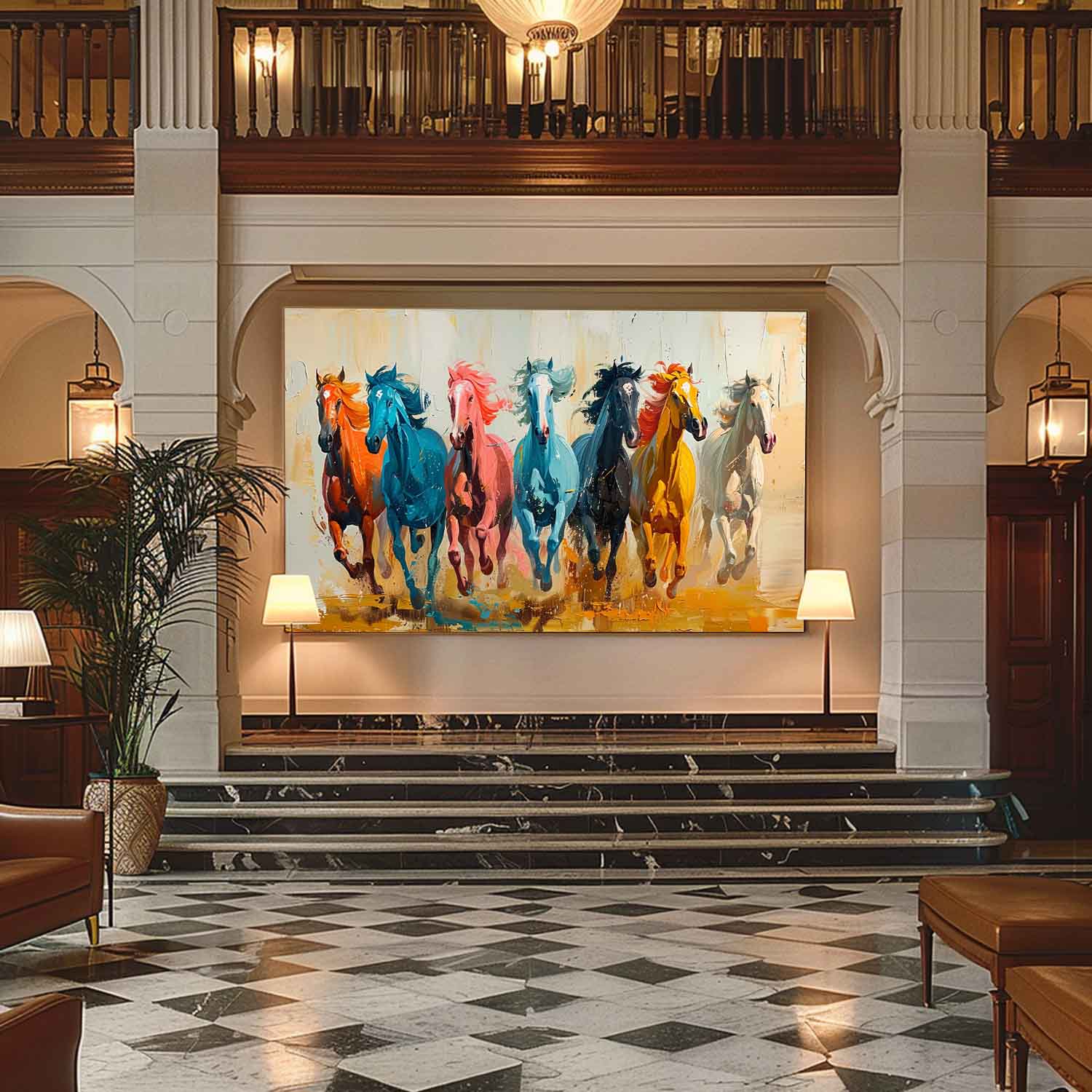Troy Contemporary Horse Art - Letslighting
