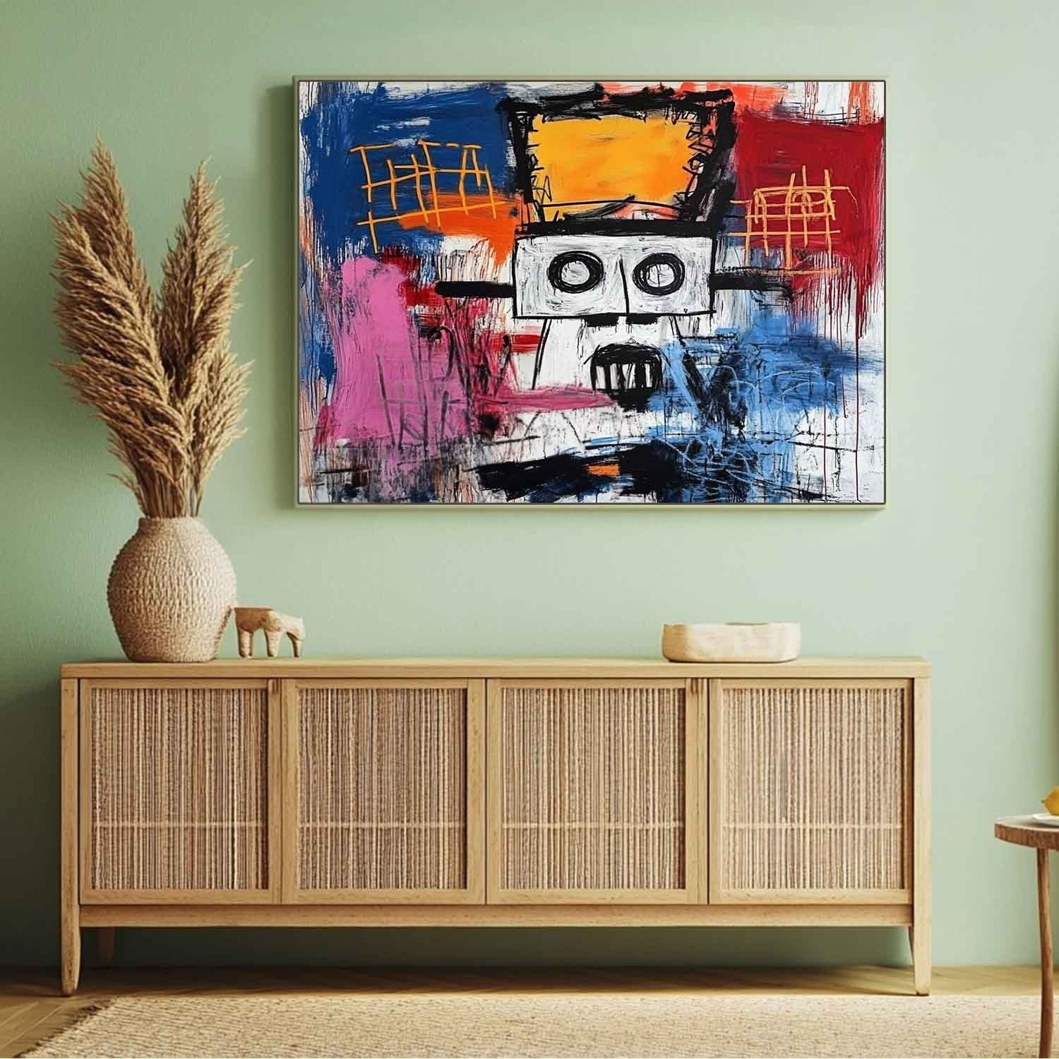 Wall Art Horizontal Neo Expressionist