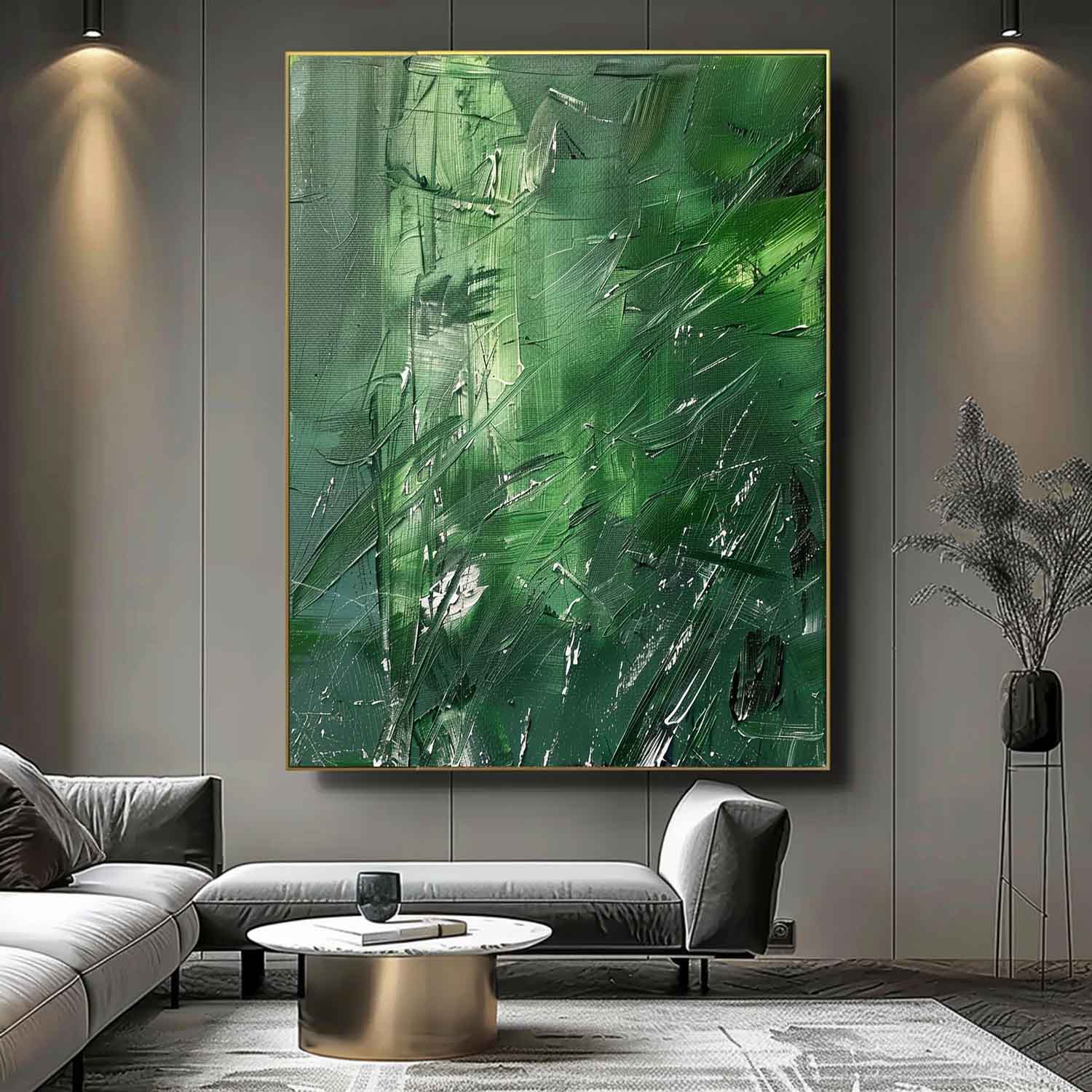 Abstract Expressionist Art AEA015 - Neutralighting