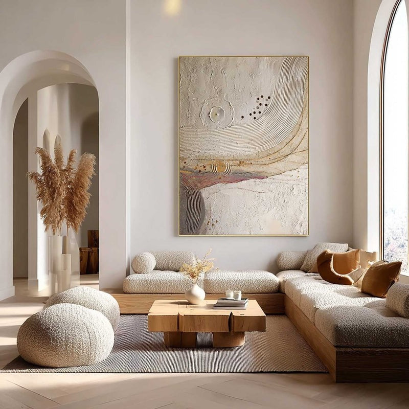 Wall Art Abstract Texture Painting