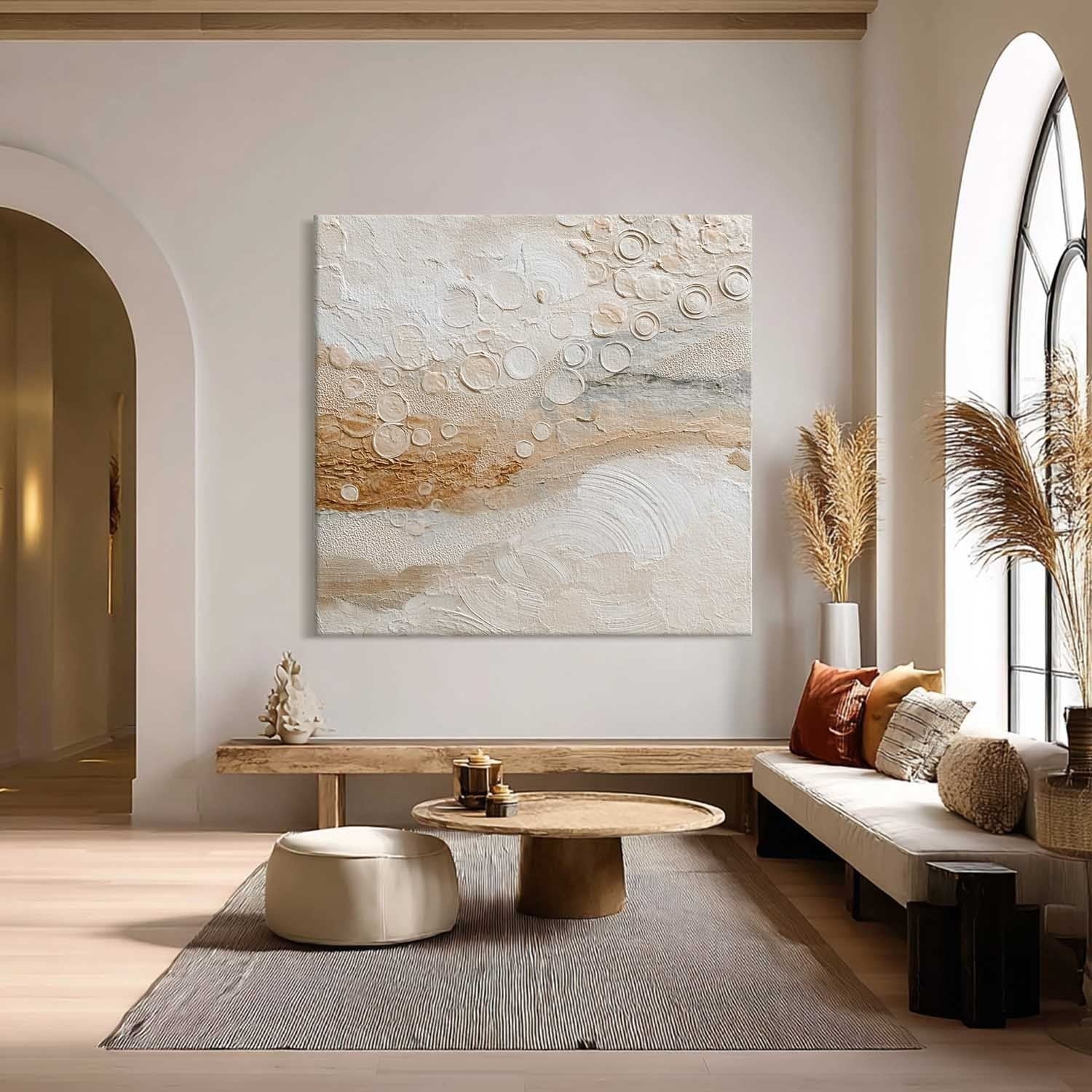 Wall Art Bubbly Texture Oil Painting