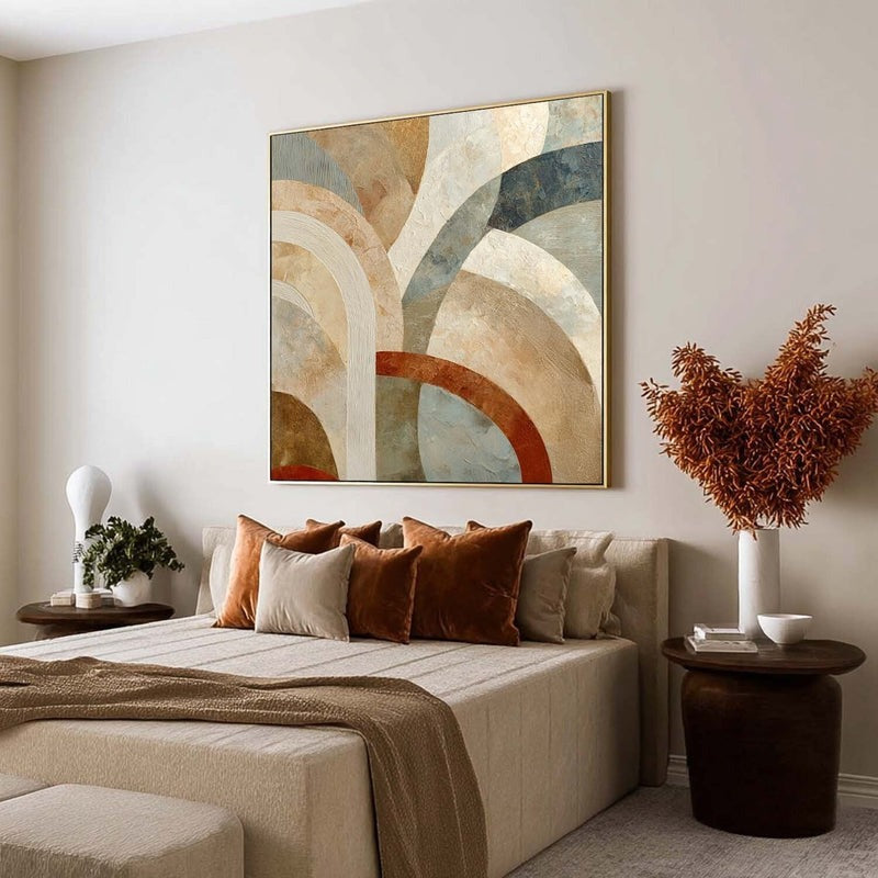 Wall Art Abstract Geometric Painting